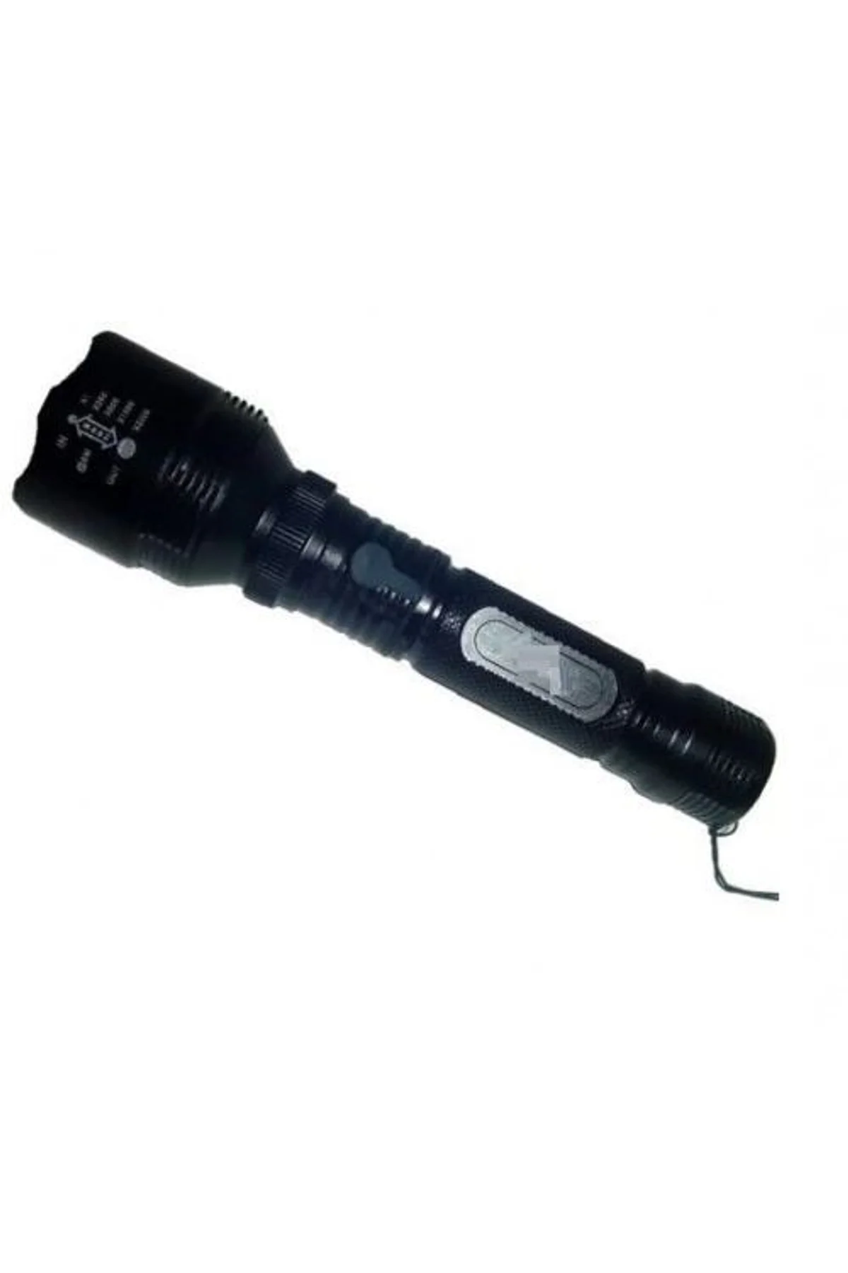 Alüminyum Şarjlı Zoom'lu El Feneri F6055 - Just Cheap Store Görsel 2