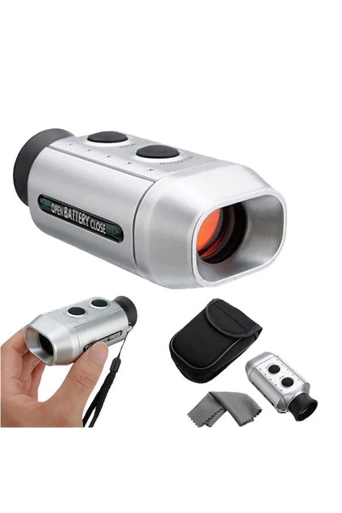 Dijital Mesafe Bulucu Dürbün 7x18– Golf Oynayanlar İçin Özel Telemetreli – Golfscope - Just Cheap Store Görsel 3