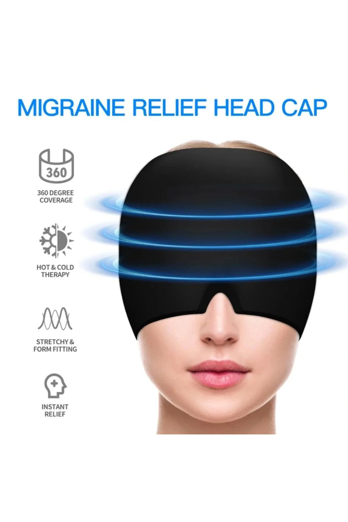 Miğren Ve Baş Ağrısı Giderici Maske