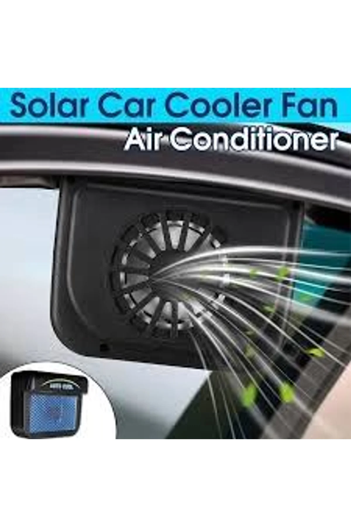 Auto Cool Güneş Enerjisiyle Çalışan Araç İçi Soğutucu - Just Cheap Store Görsel 2