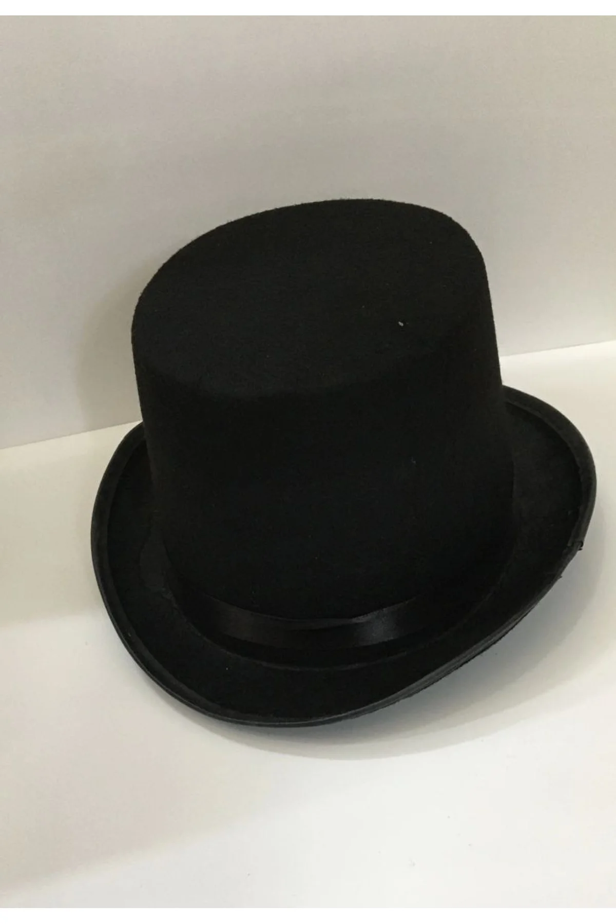 Yetişkinler İçin Siyah Renk Ringmaster Sihirbaz Şapkası Fötr Şapka 15 Cm - Just Cheap Store Görsel 4