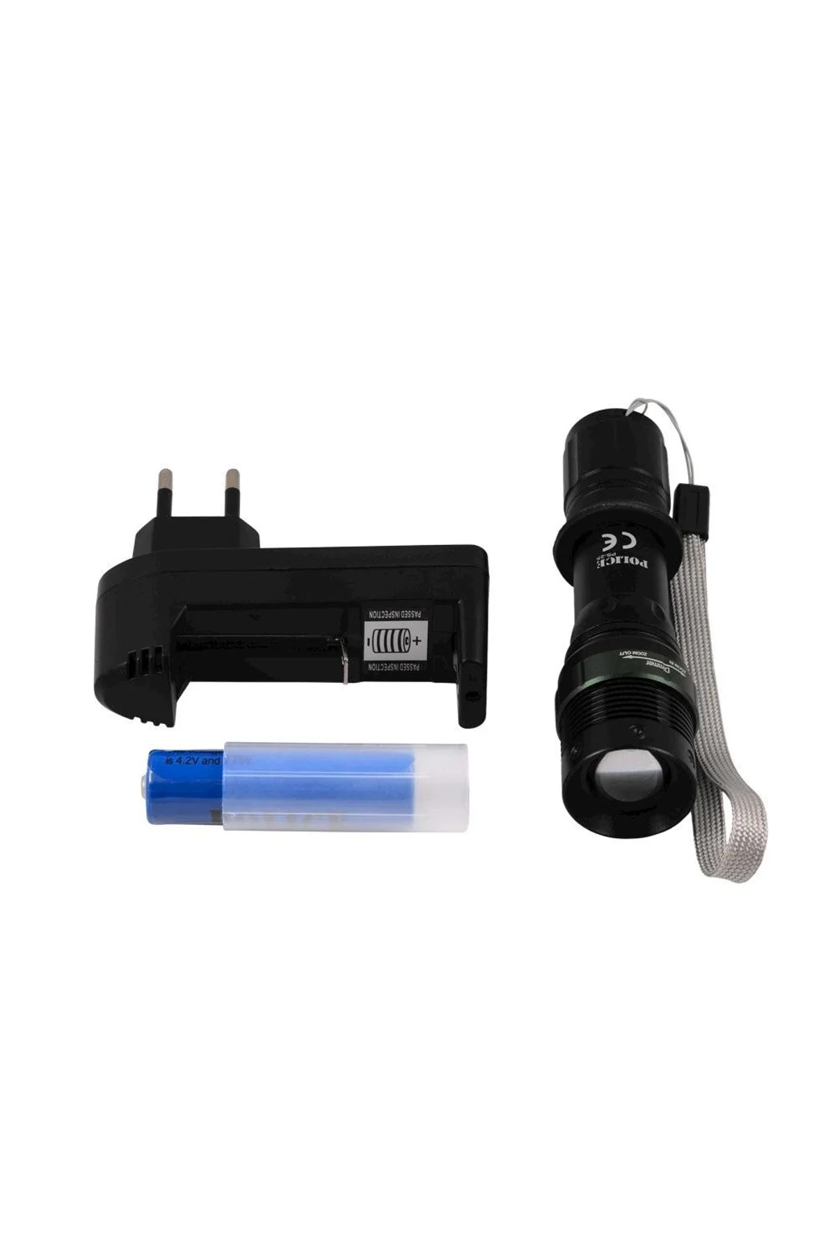 Ps-25 Cree Q5 Power Led Zoomlu Şarjlı El Feneri - Just Cheap Store Görsel 3