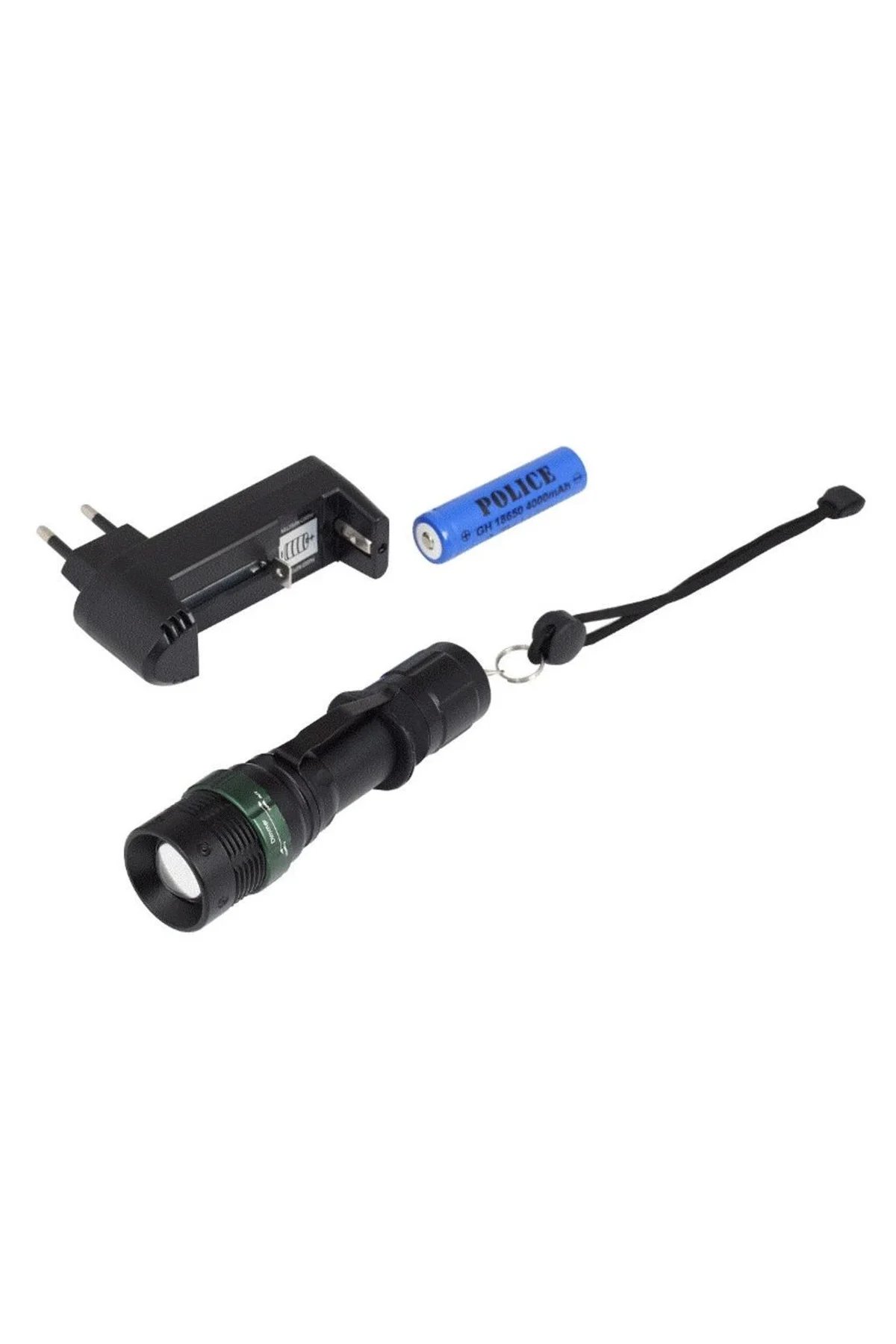 Ps-25 Cree Q5 Power Led Zoomlu Şarjlı El Feneri - Just Cheap Store Görsel 4