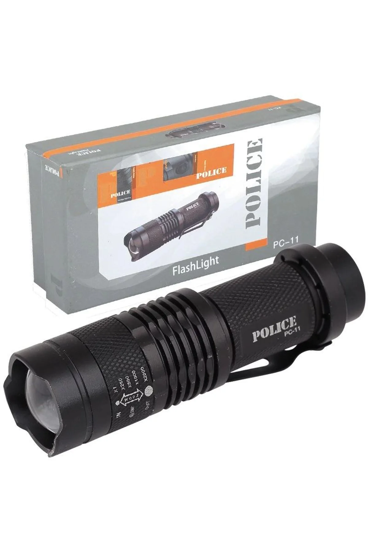 Pc-11 Power Led+zoom Kalem Pilli El Feneri - Just Cheap Store Görsel 2