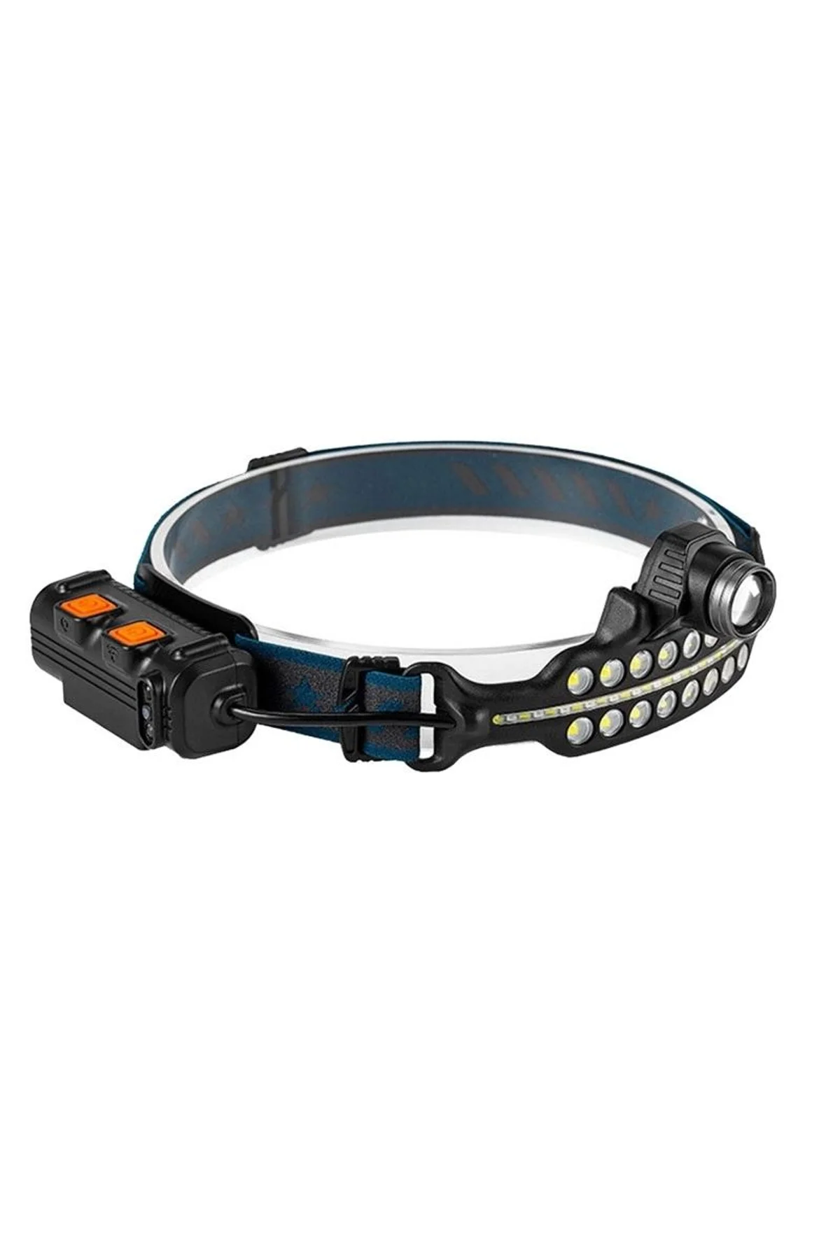Fithome W690 7 Aydınlatma Modlu Xpe Cob Led Sensörlü Dahili Pilli Usb Şarj Edilebilir Kafa Feneri - Just Cheap Store Görsel 3