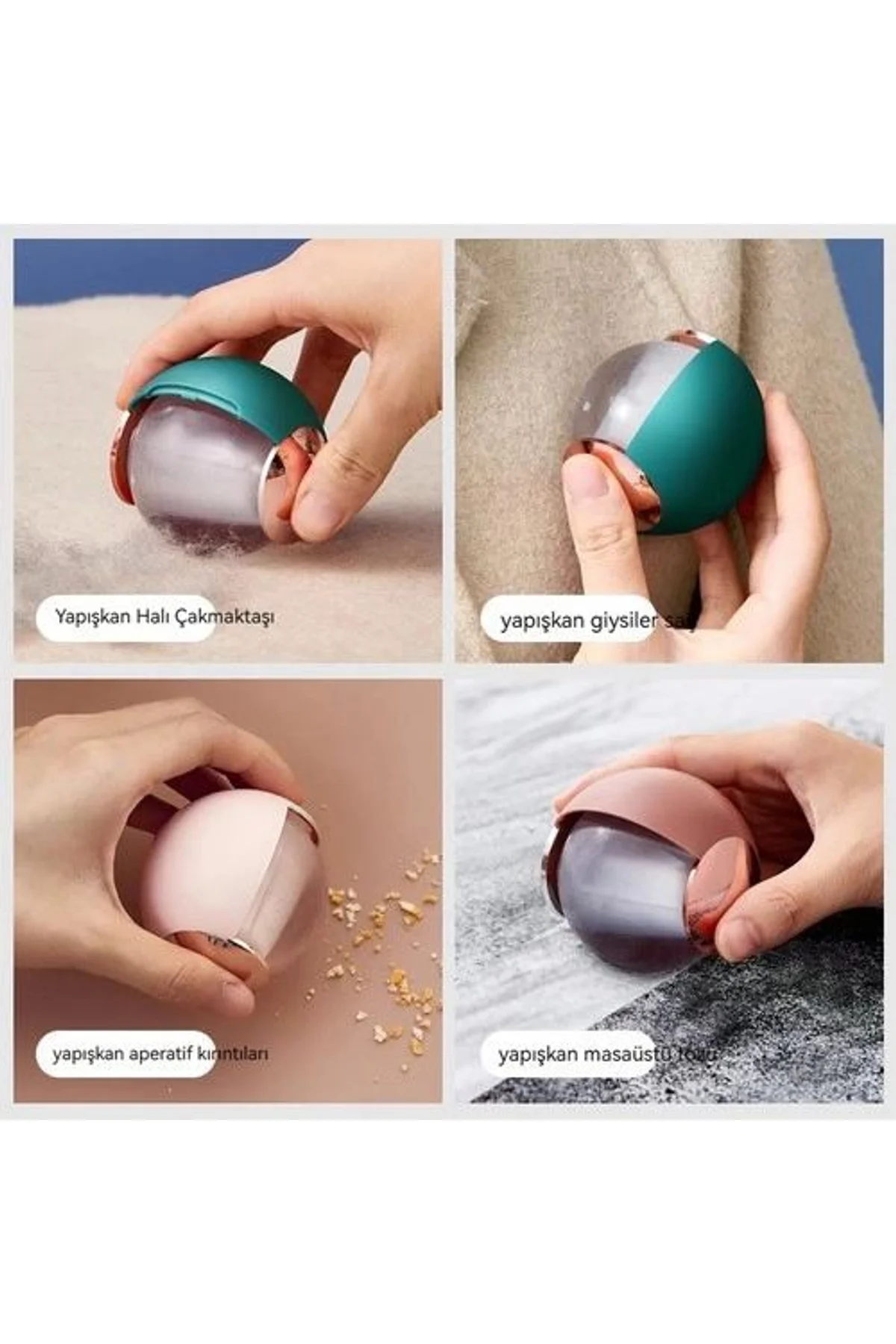 Taşınabilir Yıkanabilir Giysiler Yapışkan Saç Topu - Just Cheap Store Görsel 4