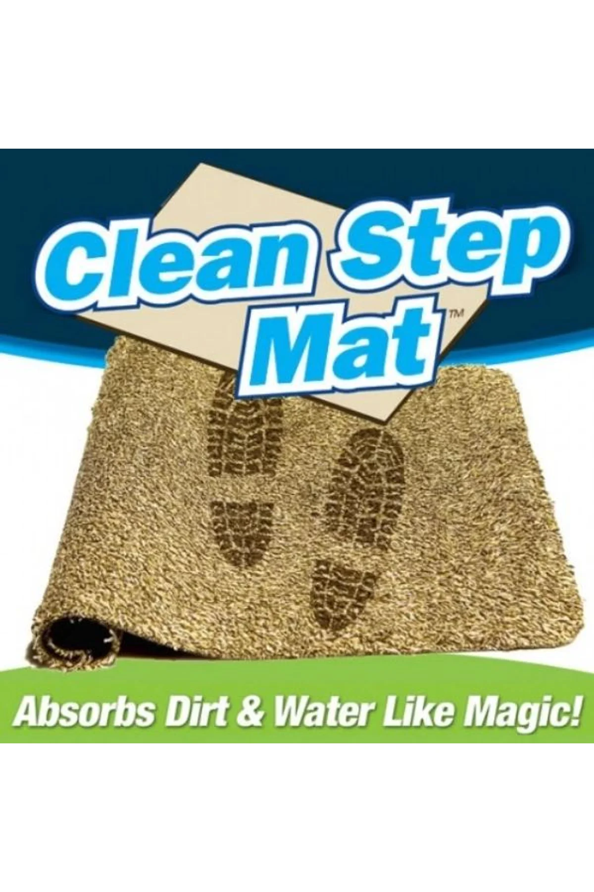 Clean Step Mat Yıkanabilir Mikrofiber Kir Toz Emici Iç-dış Ortam Paspas - Just Cheap Store Görsel 2