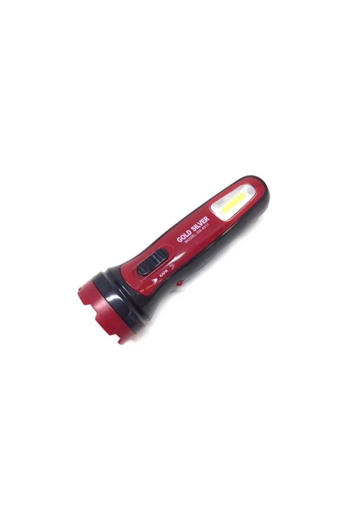 Gold Silver Gs-4511 1 Watt+1 Watt Cob Led Şarjlı El Feneri - Just Cheap Store Görsel 2