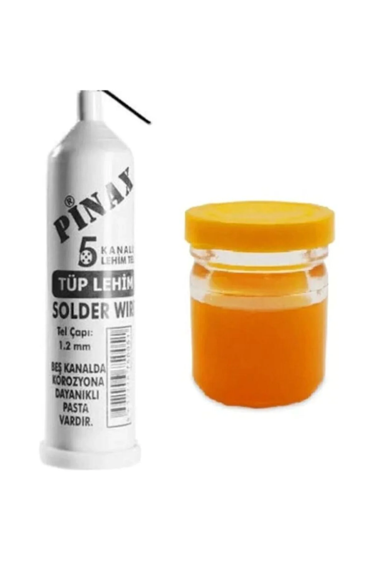 Pinax Tüp Lehim Teli 25 Gr 1.2mm + Lehim Pastası - 40gr