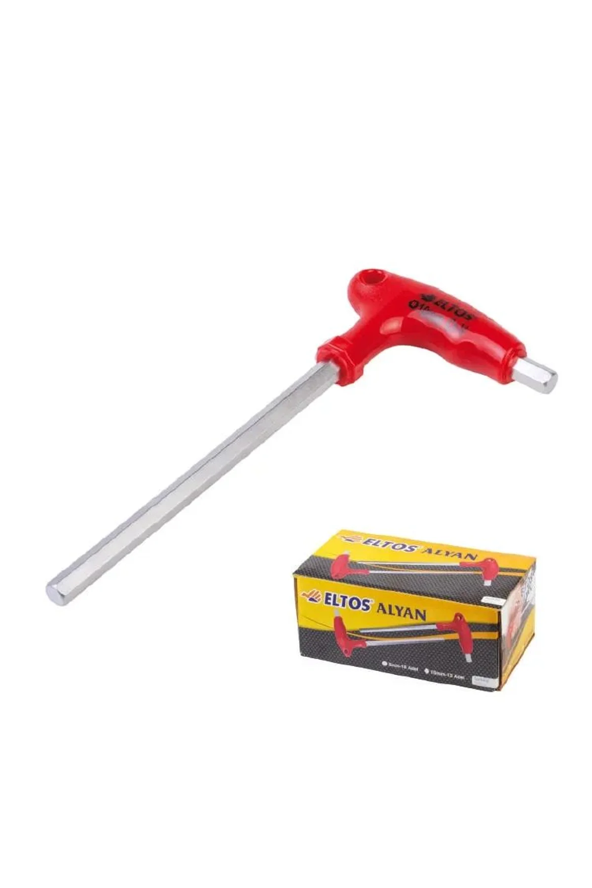 6 Köşe T Tipi Alyan 10 Mm