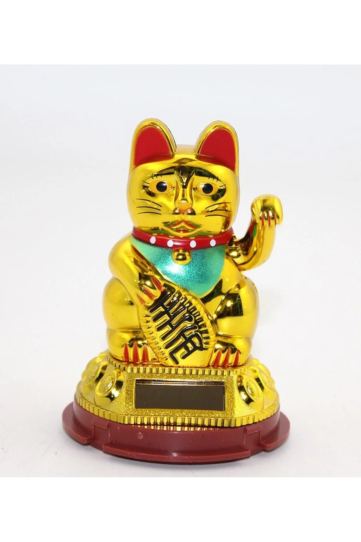 Güneş Enerjili Pati Salayan Şans Kedisi ( Maneki Neko ) Alk2931