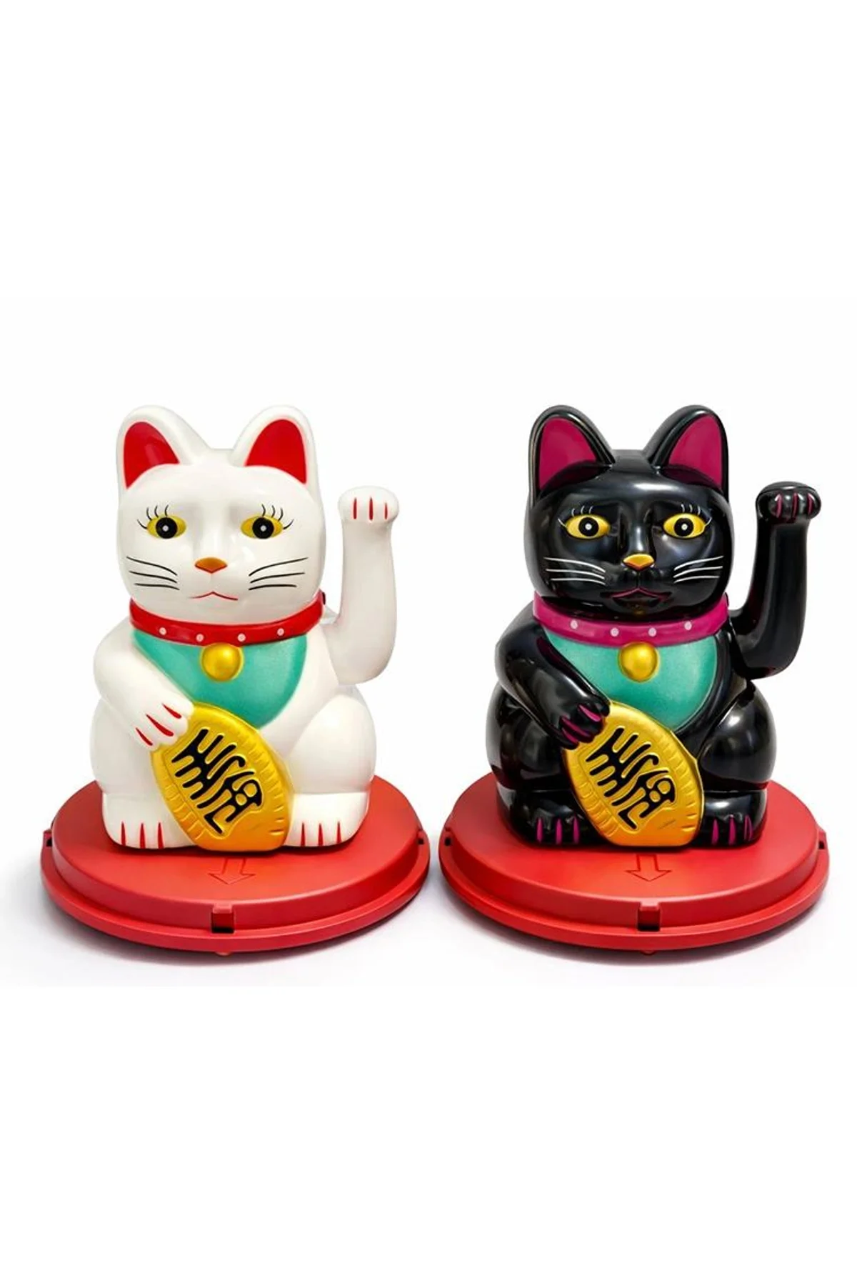 Güneş Enerjili Sallanan Şans Kedisi - Maneki Neko Alk4521