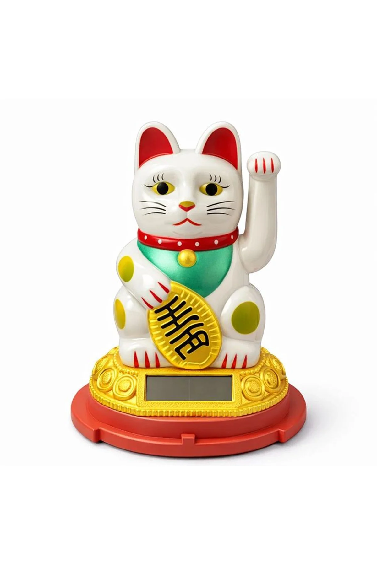 Güneş Enerjili Sallanan Şans Kedisi - Maneki Neko Alk4520