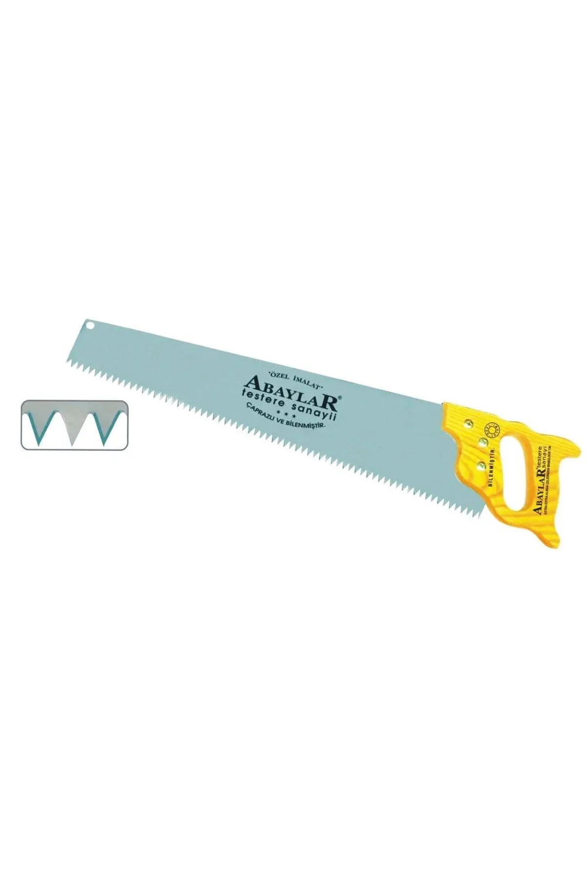 Lar Beyaz Çelik Pala Testere 50 Cm - Ahşap Sap - Just Cheap Store Görsel 2