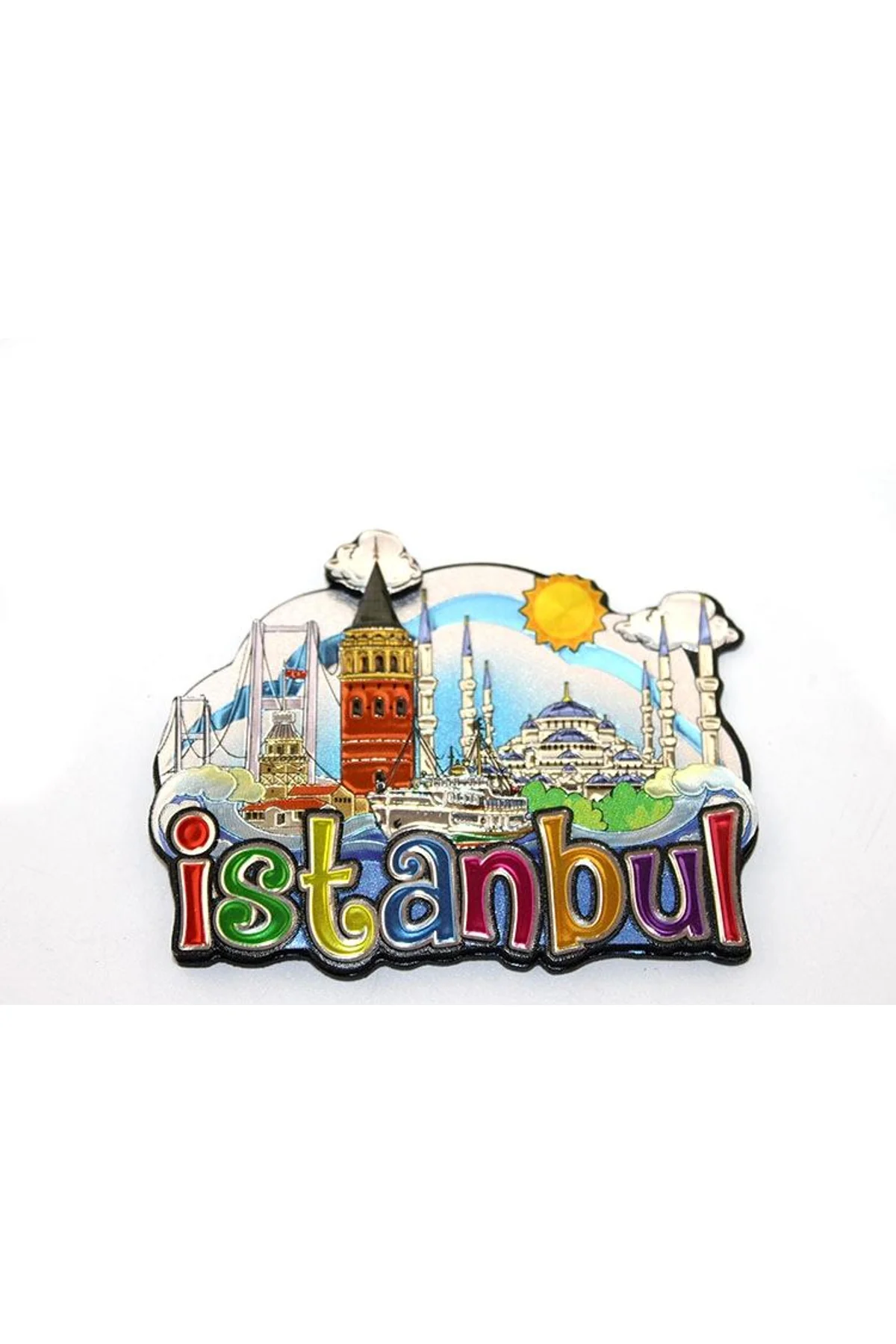 İstanbul Temalı Silikon Magnet Alk2238