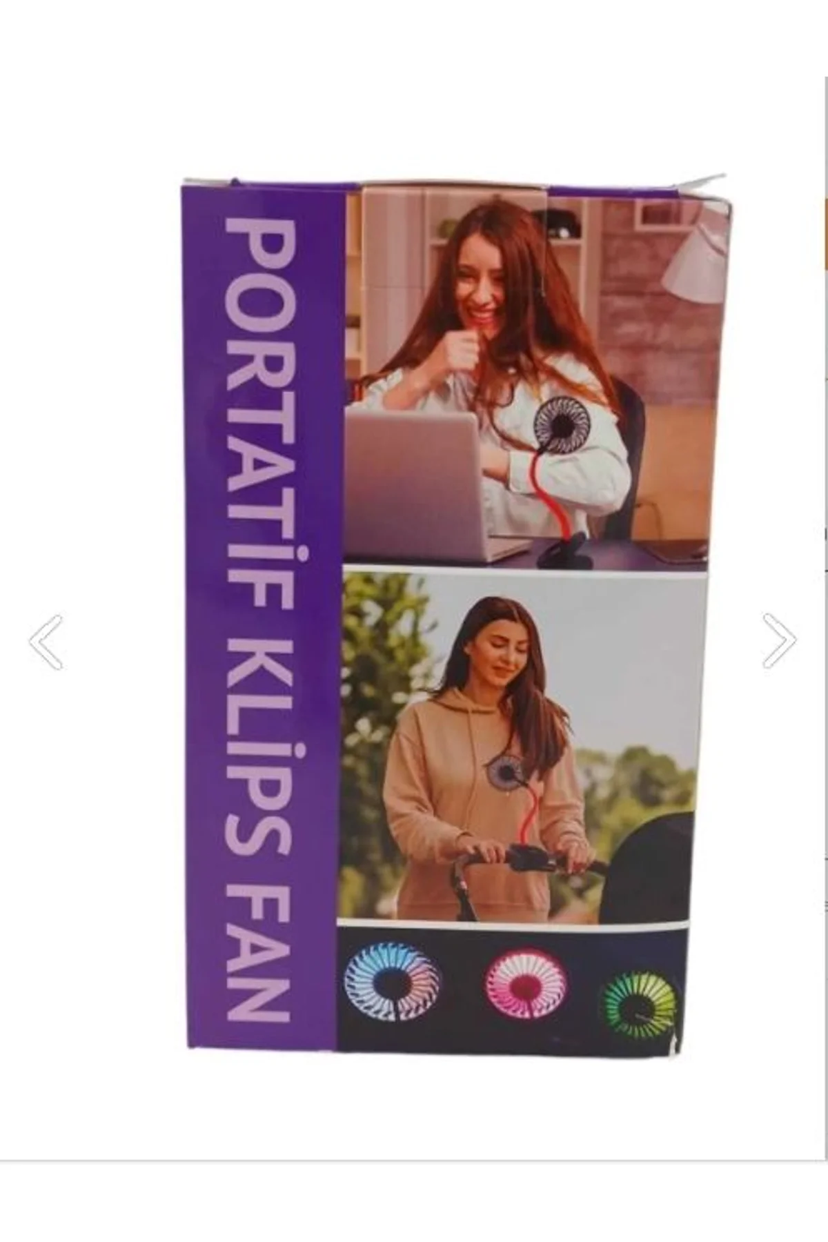 Portatif Işıklı Mini Klipsli Fan - Just Cheap Store Görsel 3