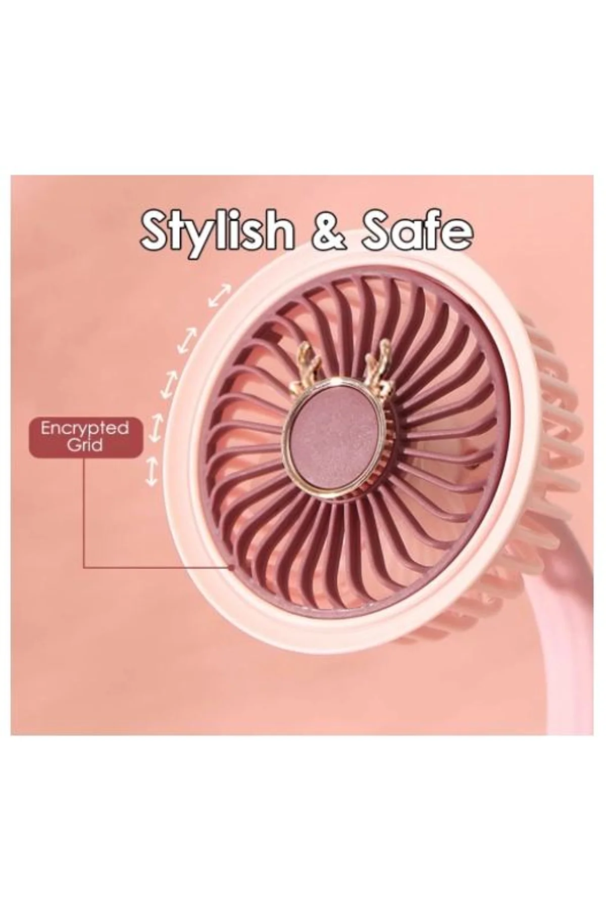 Taşınabilir Mini Klips Bebek Arabası Fanı, Fan Elektrikli Soğutma Hava Sirkülatöründe 360 Derece Dön - Just Cheap Store Görsel 3