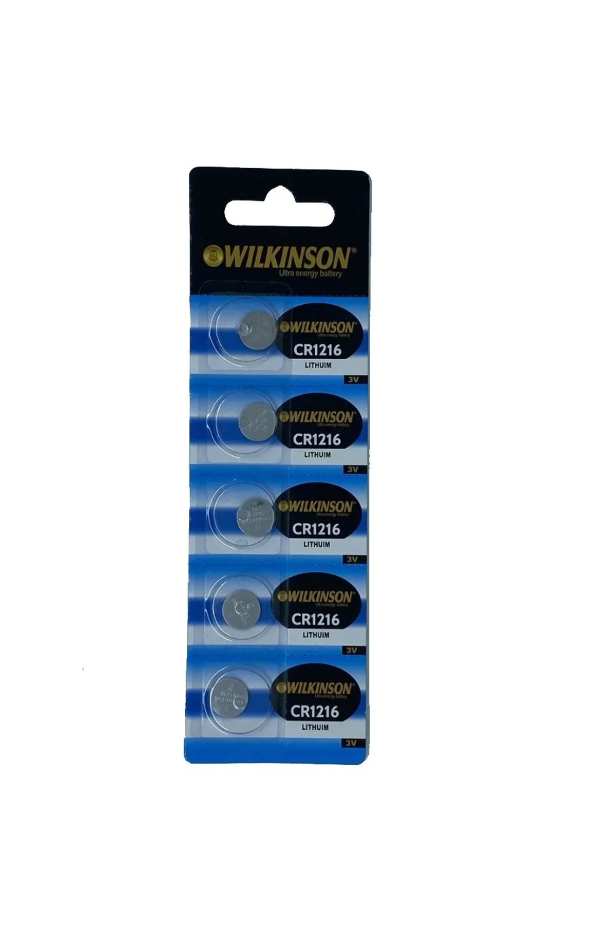 Wılkınson 1216 3v Lityum Düğme Pil 5'li Paket