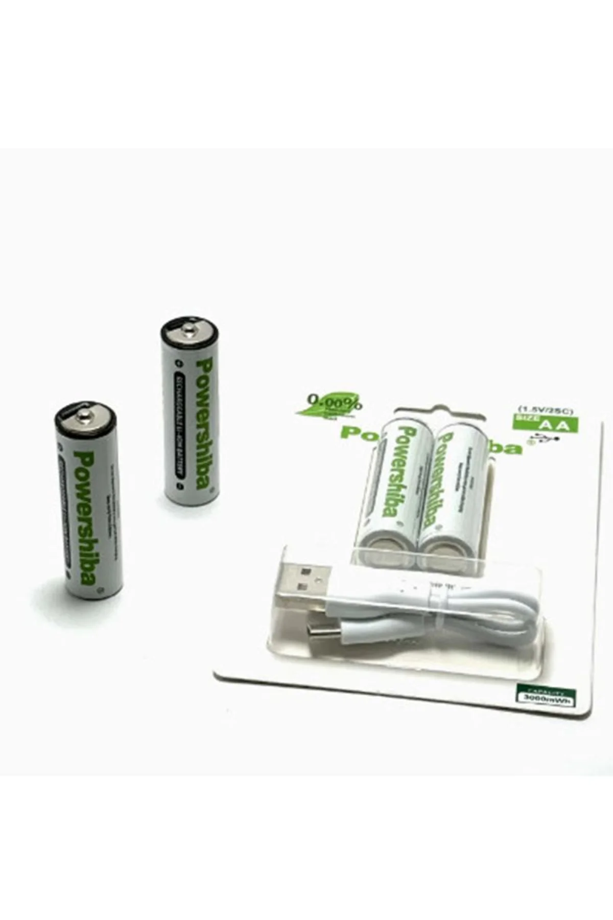 Şarj Edilebilir Pil Type-c Şarjlı Li-ıon Lityum Kalem Pil 2800mah/1.5v/aa Şarjlı Pil - Just Cheap Store Görsel 2