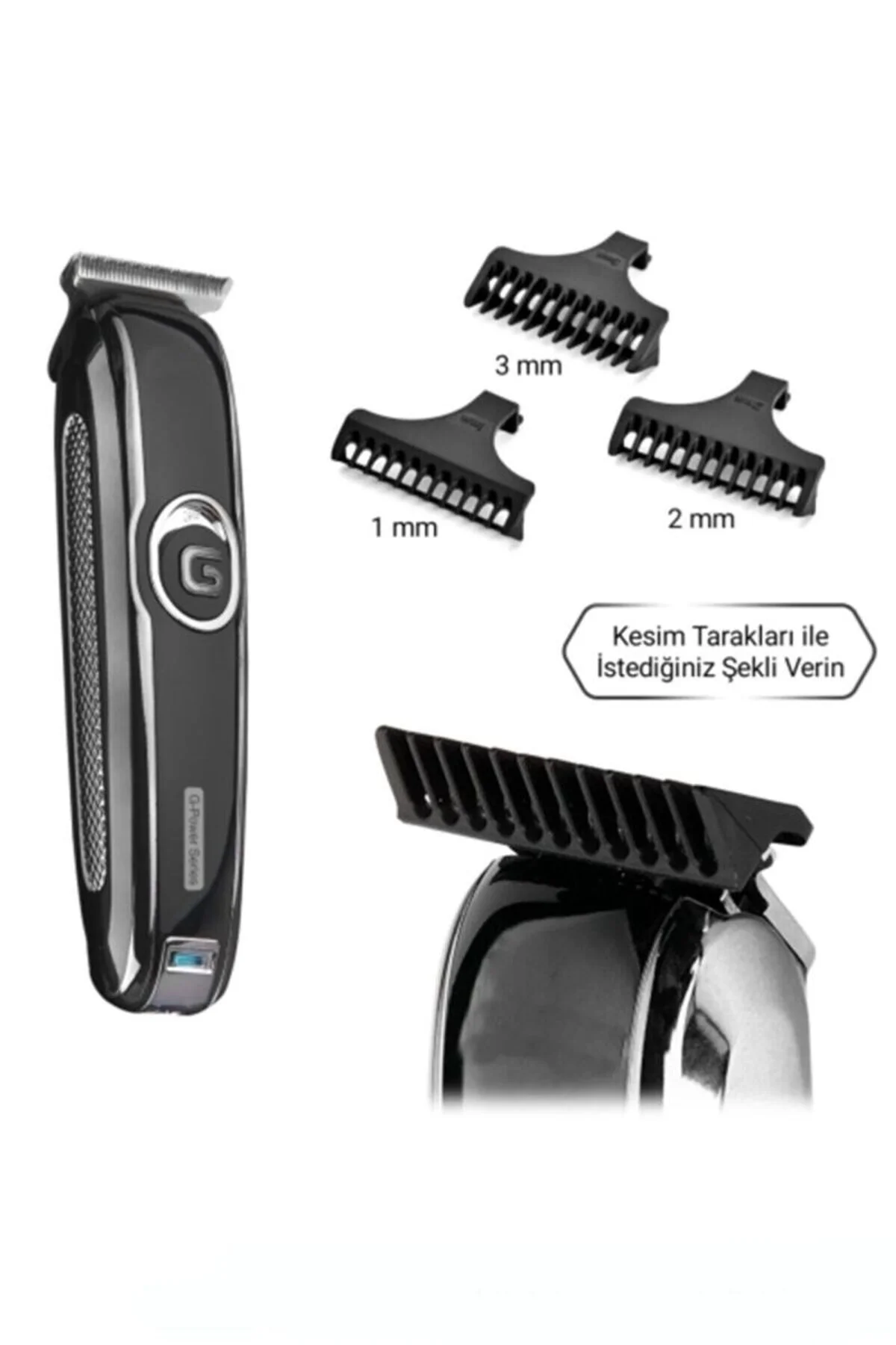 G Power Şarjlı Traş Makinesi Sakal Ense Vucüt Kılı Tıraş Makinası - Just Cheap Store Görsel 4