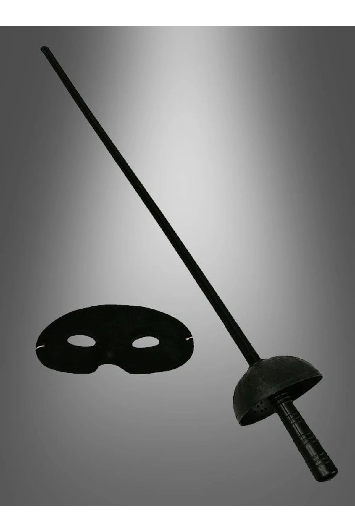 Zorro Kostüm Plastik Aksesuar Seti – Maske Ve Kılıç (67 Cm) - Just Cheap Store Görsel 3