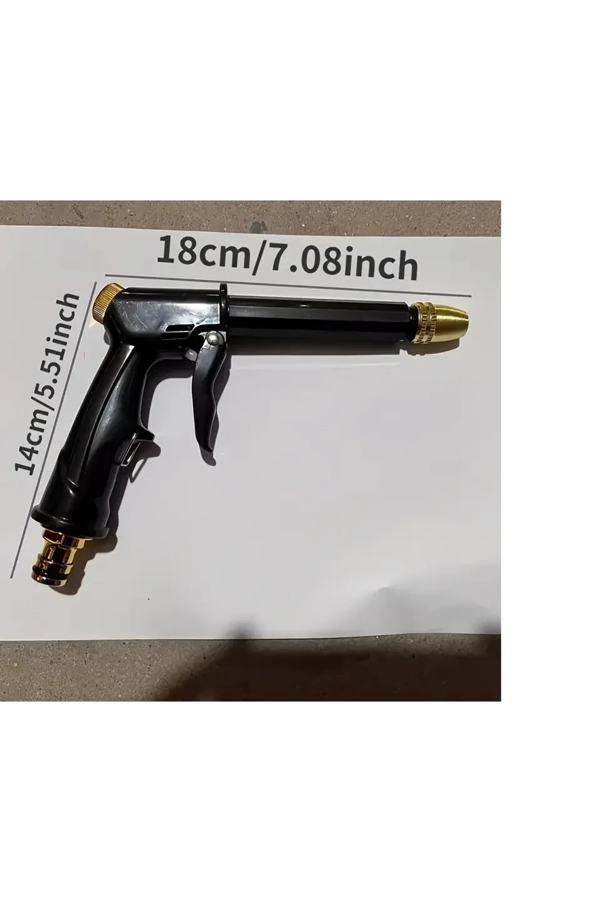Yüksek Basınçlı Ayarlanabilir Bahçe Sulama Araba Yıkama Püskürtme Makinesi - Just Cheap Store Görsel 5