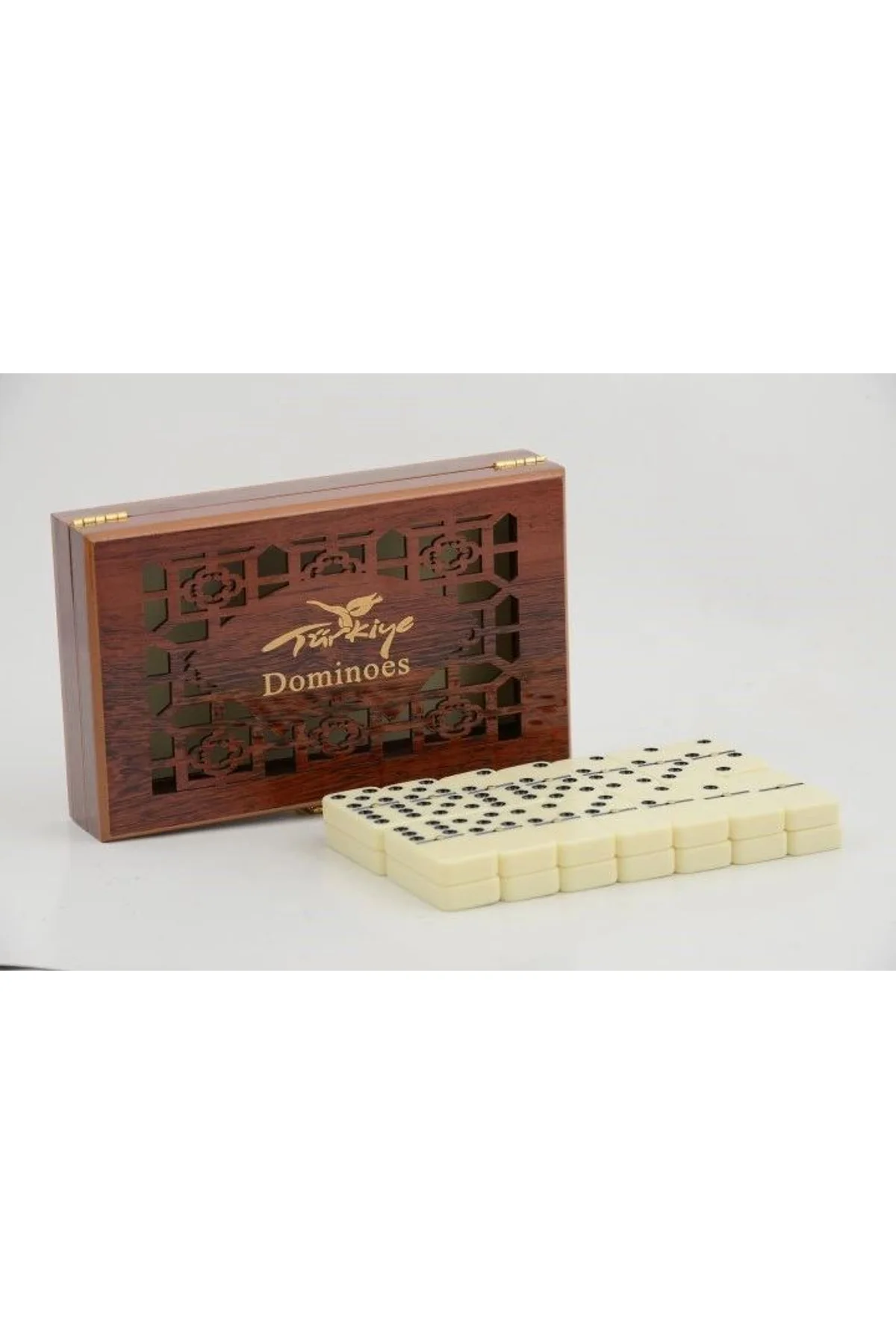 Ahşap Kutulu Melamin Domino Alk2268