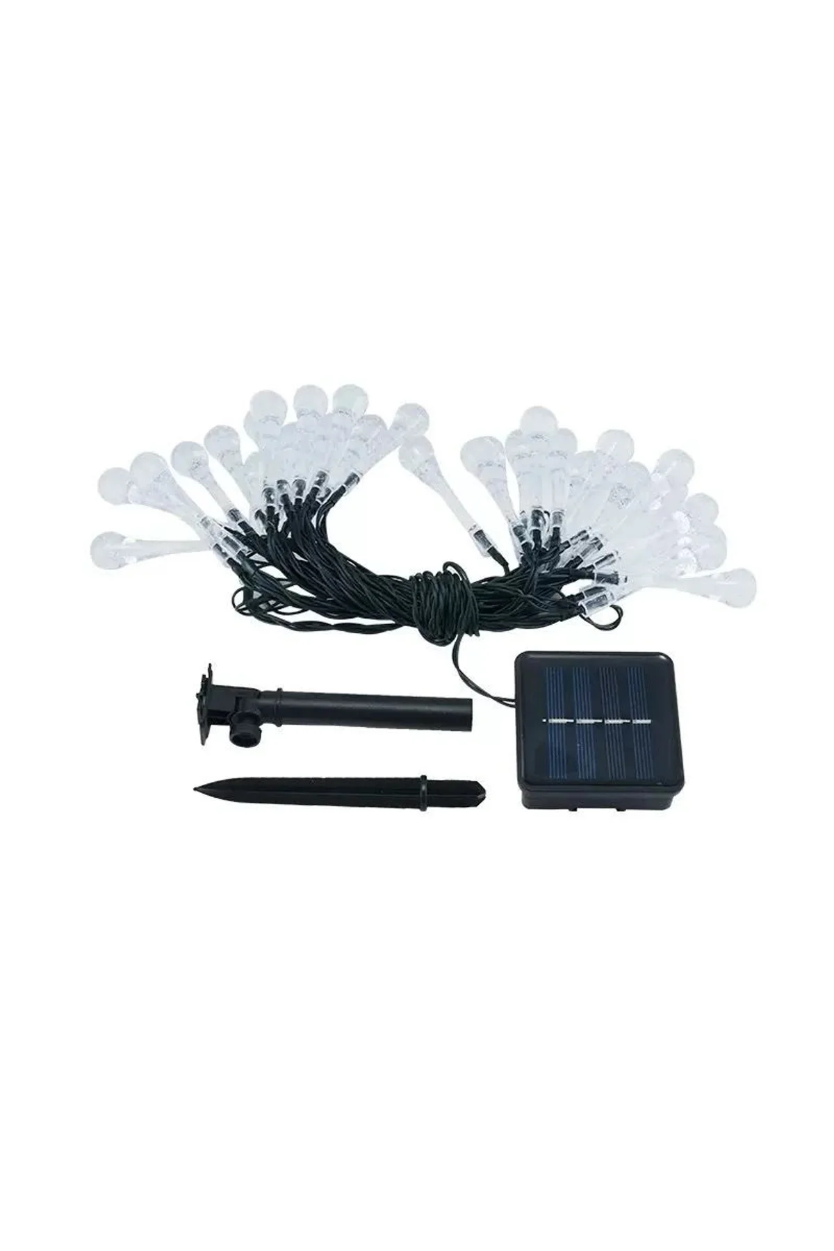7m 50 Led Damla 8 Fonksiyonlu Solar Panelli-rgb - Just Cheap Store Görsel 2