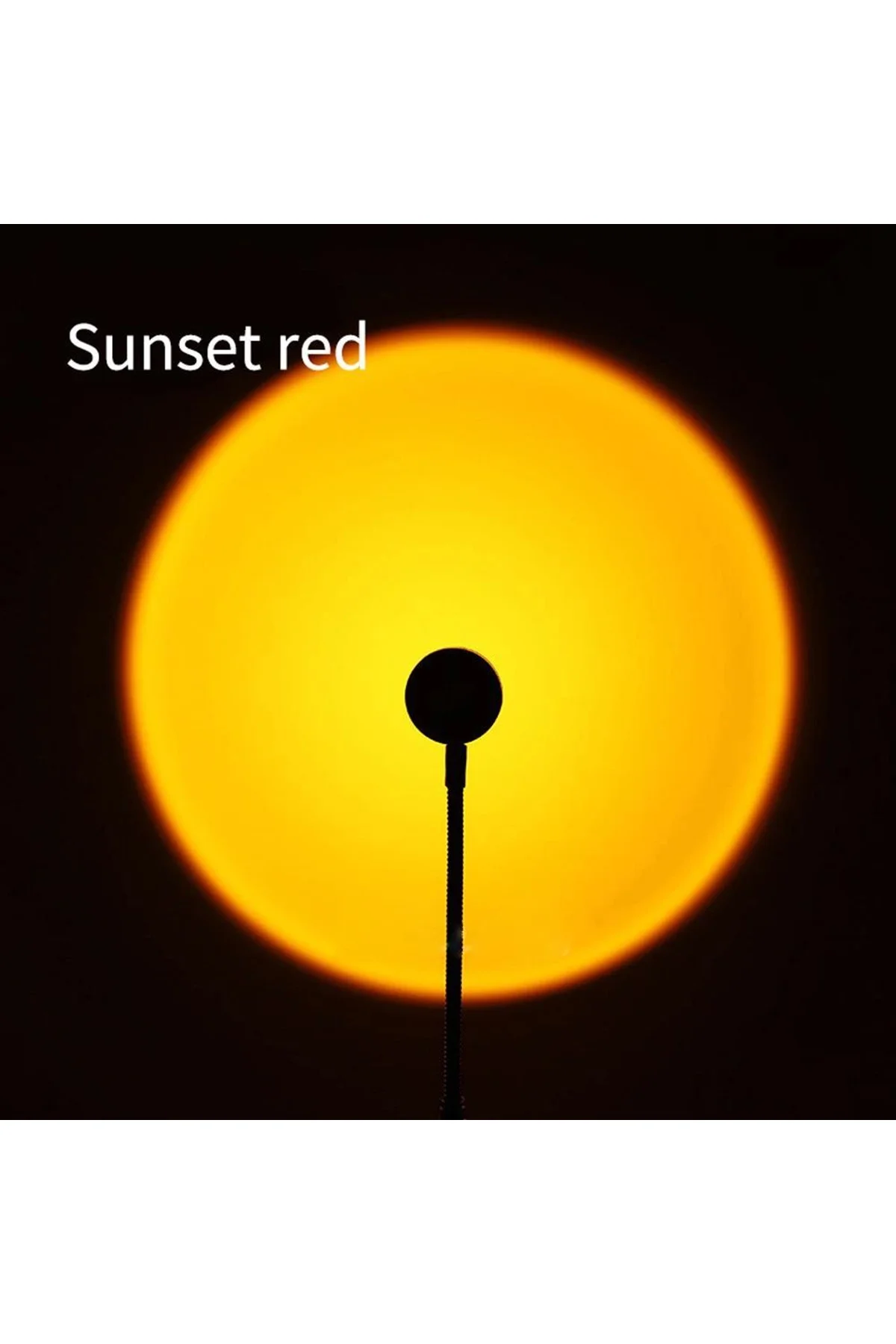 Taşınabilir Usb Sunset Lamba: Ev Ve Araba İçin Ambiyans Işığı - Just Cheap Store Görsel 2