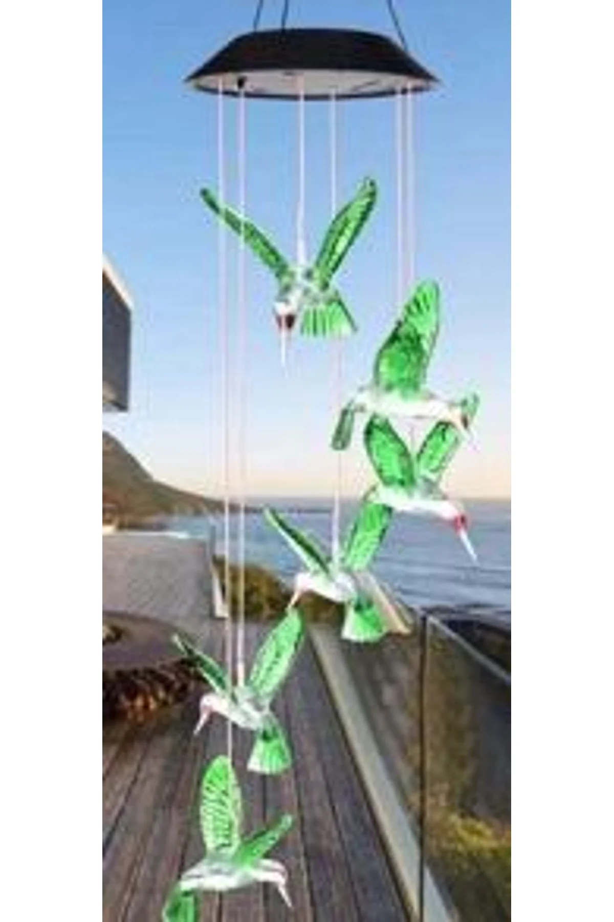 Solar Led Işıklı Kuşlu Bahçe Dekoru 6 Ledli,renkli Işık - Just Cheap Store Görsel 3