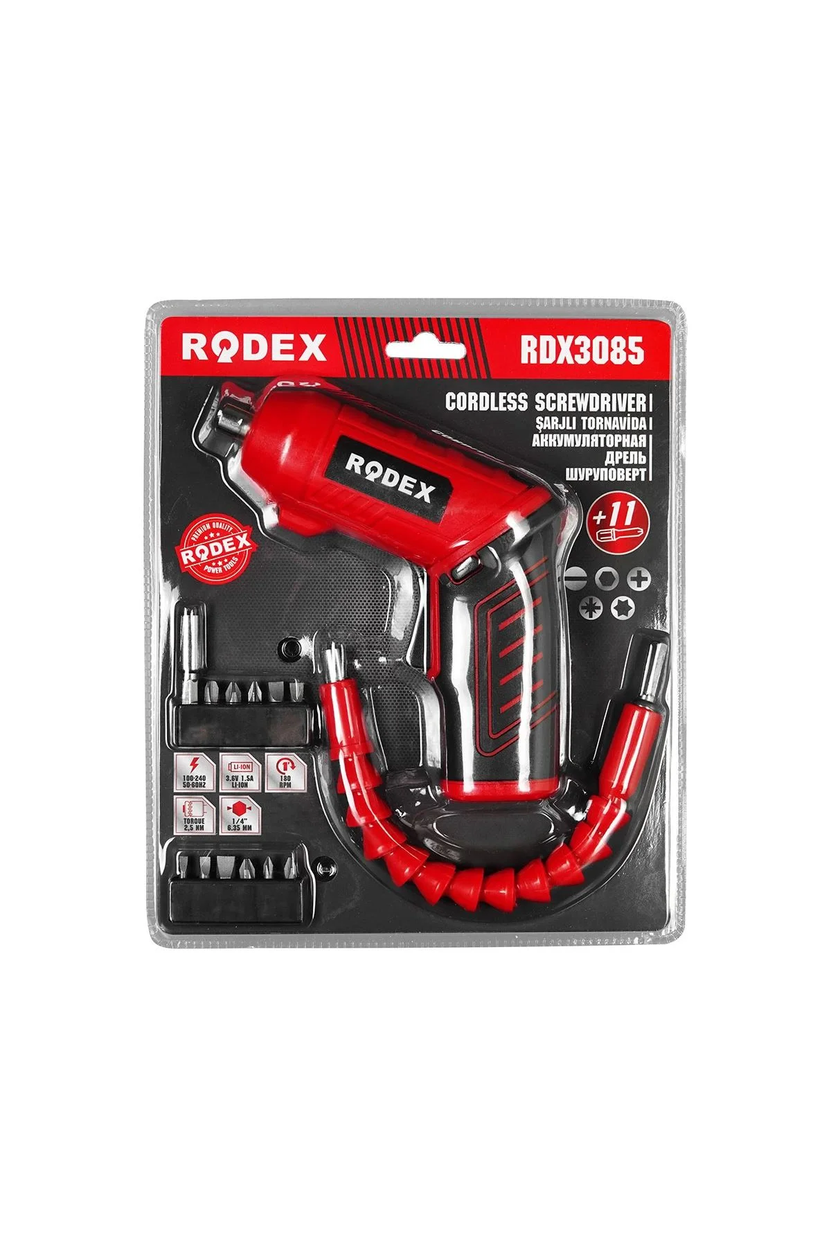 Rodex Rdx3085 Akülü Vidalama - Just Cheap Store Görsel 5