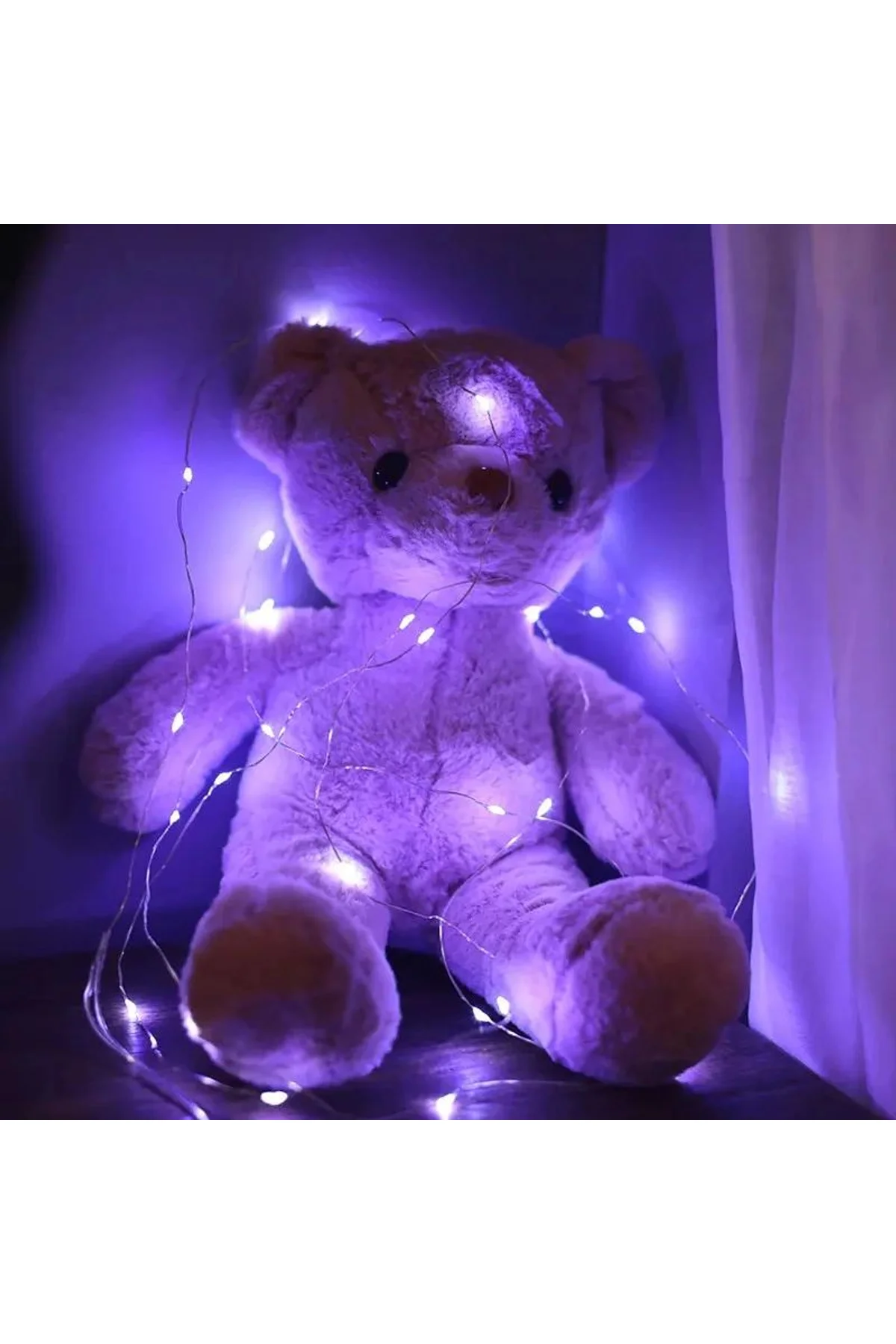Gd957 Şerit Pilli Aydınlatma 3 Metre 30 Adet Beyaz Peri Led - Just Cheap Store Görsel 3