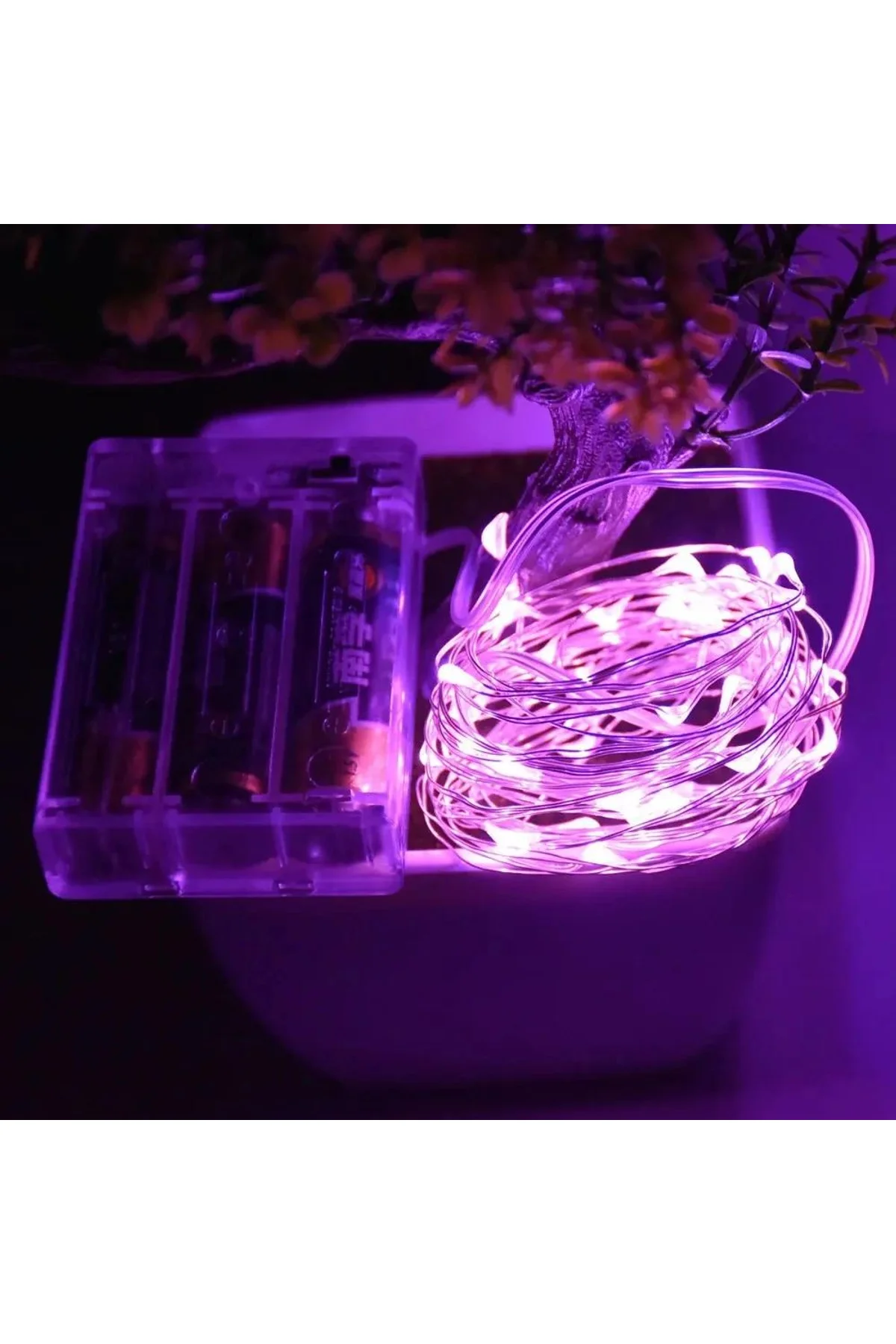 Gd957 Şerit Pilli Aydınlatma 3 Metre 30 Adet Beyaz Peri Led - Just Cheap Store Görsel 5