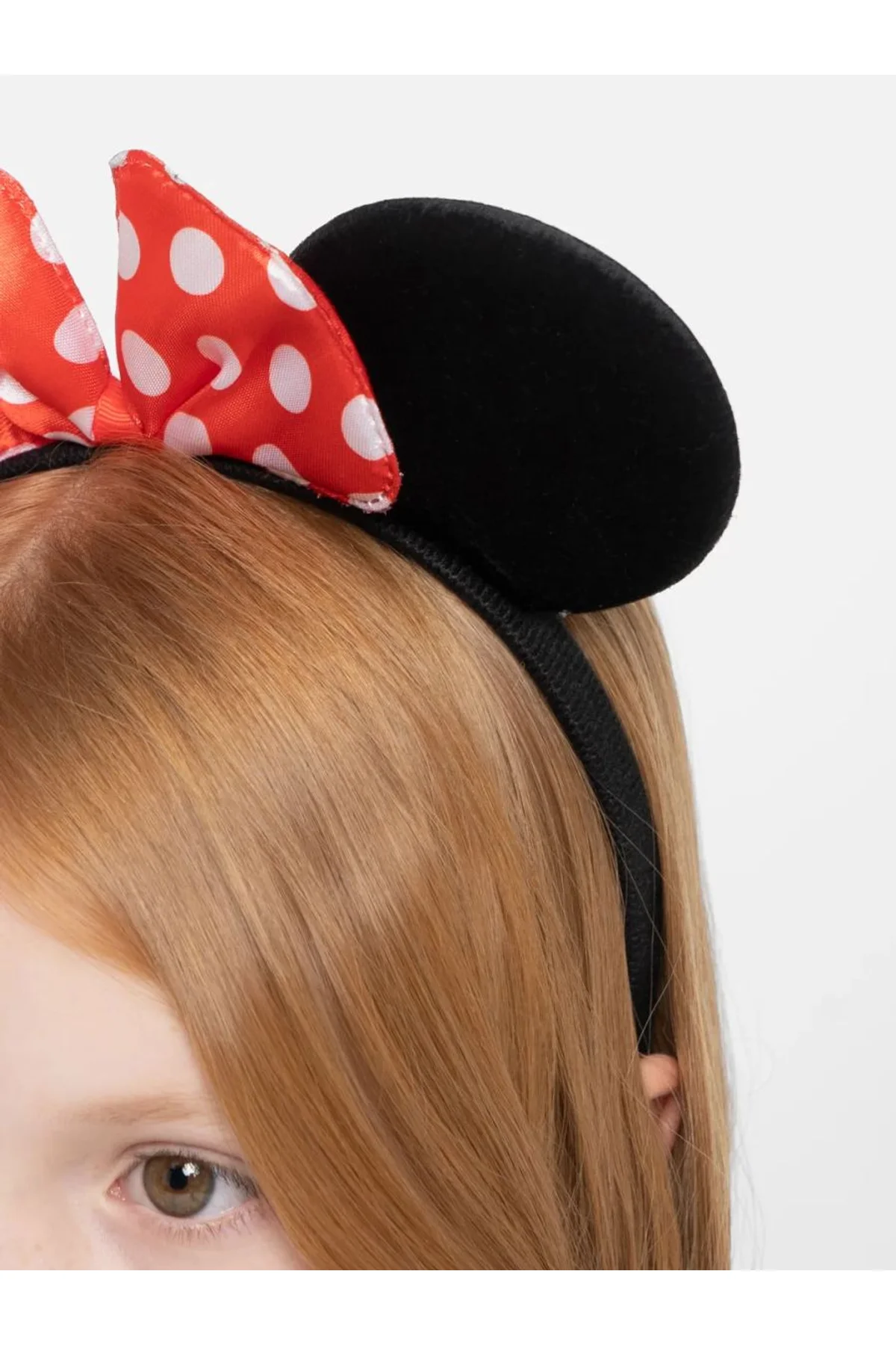 Kırmızı Fiyonklu Minnie Mouse Taç Fare Tacı Kafa Bandı - Just Cheap Store Görsel 2