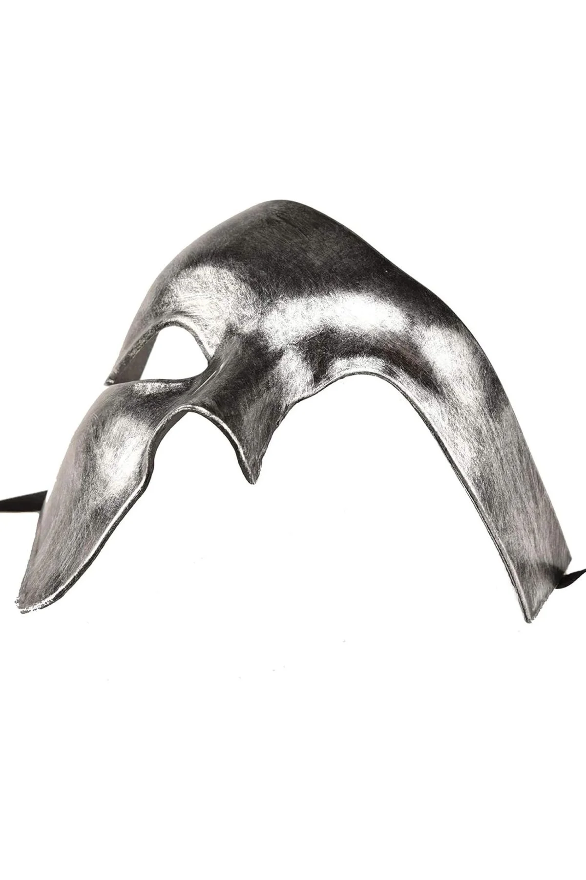 Antik Eskitme Gümüş Erkek Yarım Maske - Phantom Parti Balo Maskesi - Just Cheap Store Görsel 4