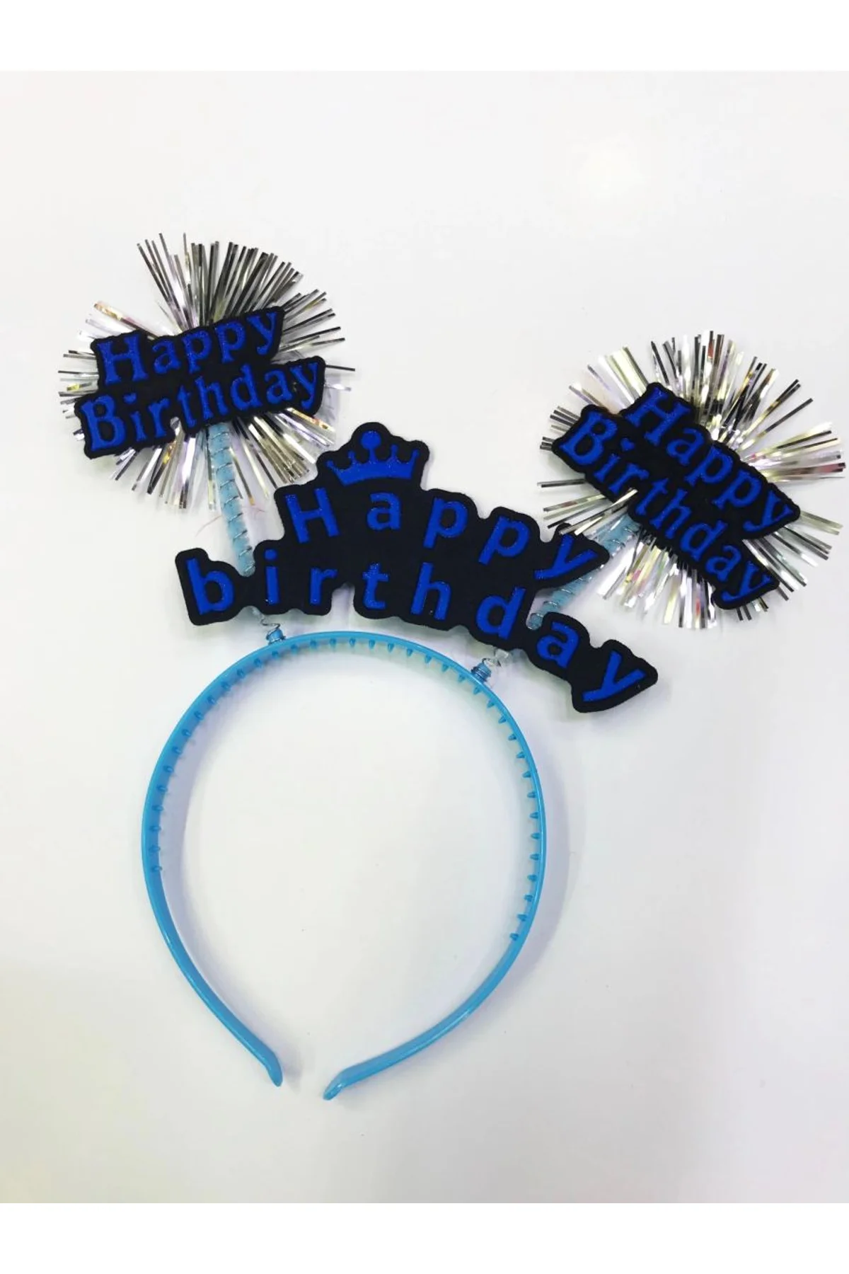 Happy Birthday Neon Renk Doğum Günü Tacı 12 Adet - Just Cheap Store Görsel 4