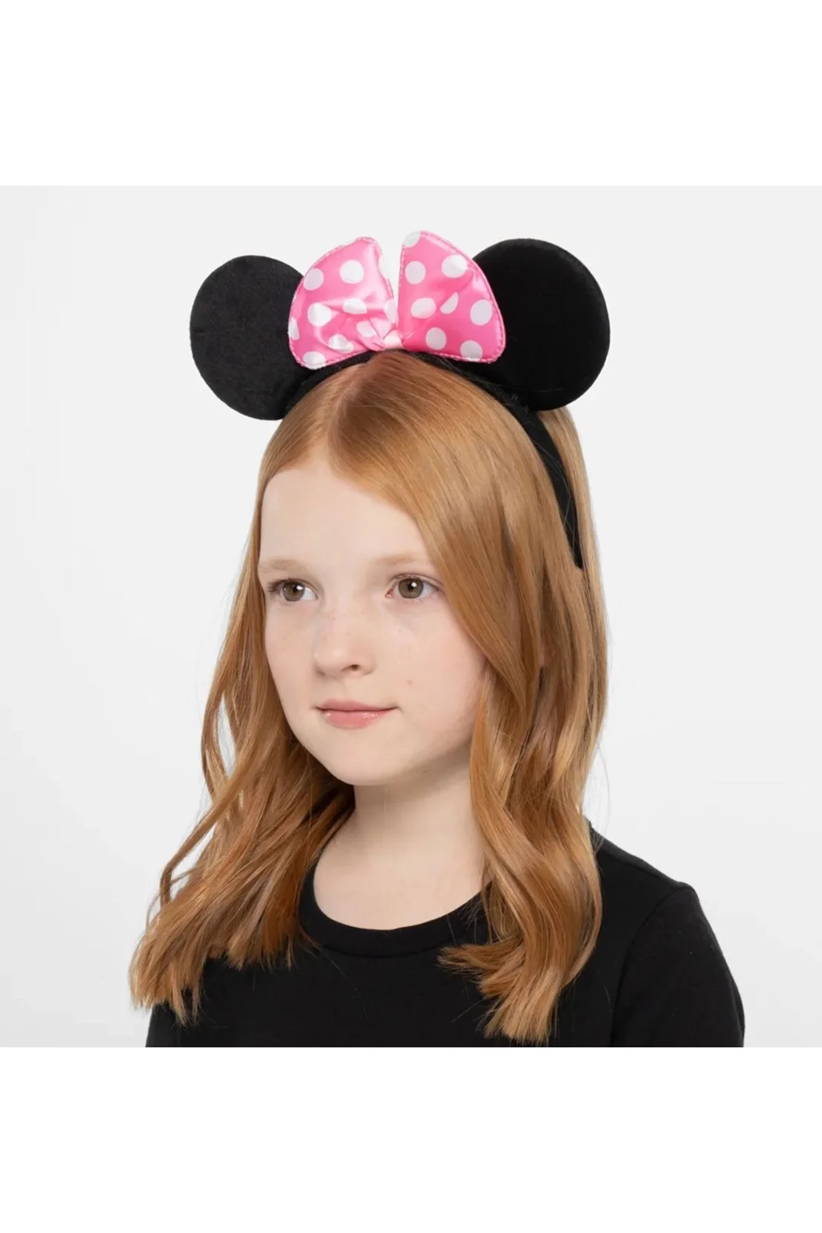 Pembe Fiyonklu Minnie Mouse Tacı Mini Kulak - Just Cheap Store Görsel 3