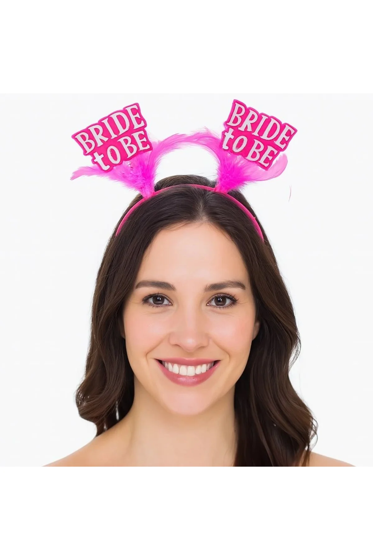 Pembe Renkli Bride To Be Parti Tacı – Bekarlığa Veda Gecesi İçin