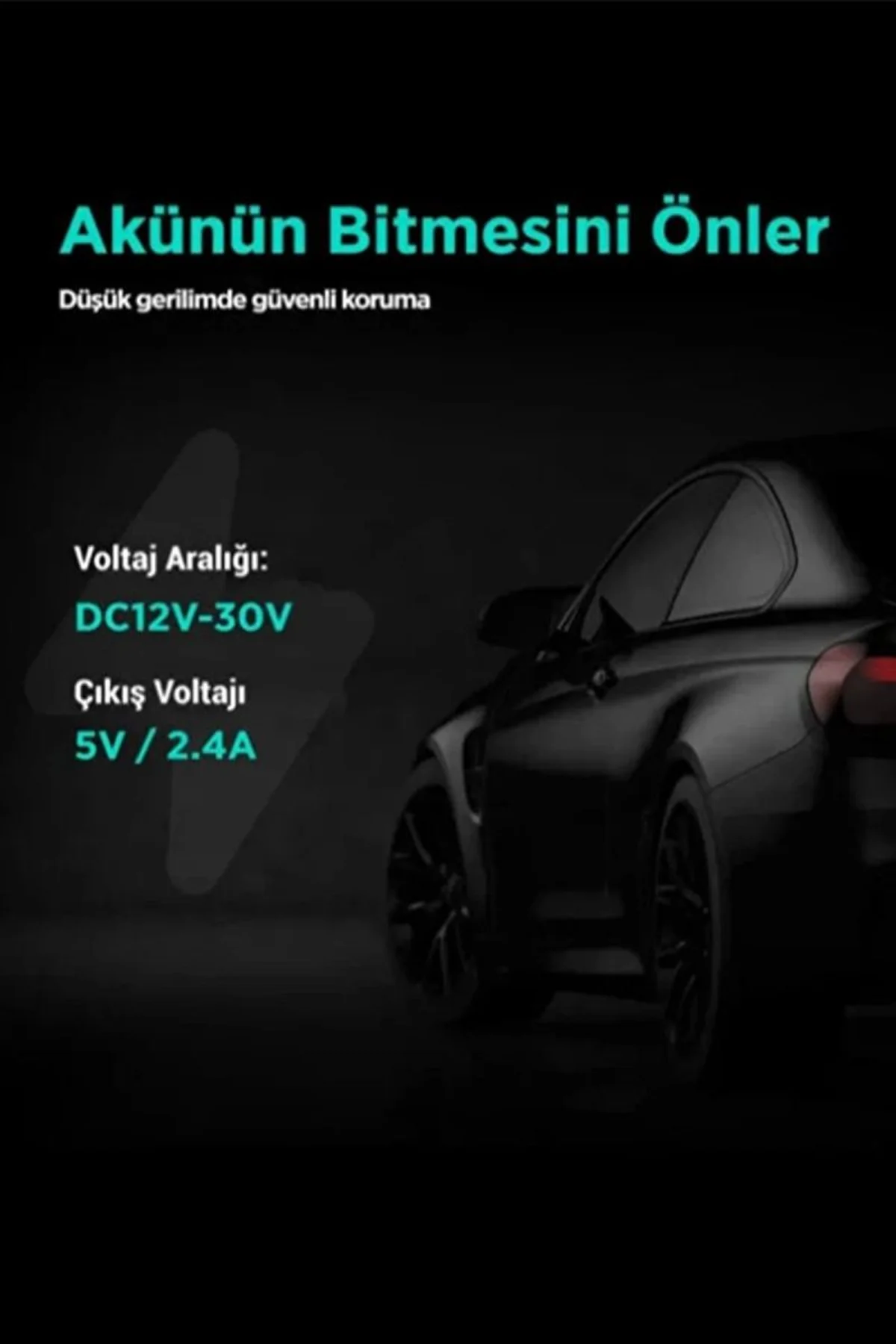 Park Modu Kablosu Type-c Akü Sigorta Bağlantı Kablosu Araç İçi Kamera Tüm Kameralara Uyumlu - Just Cheap Store Görsel 3