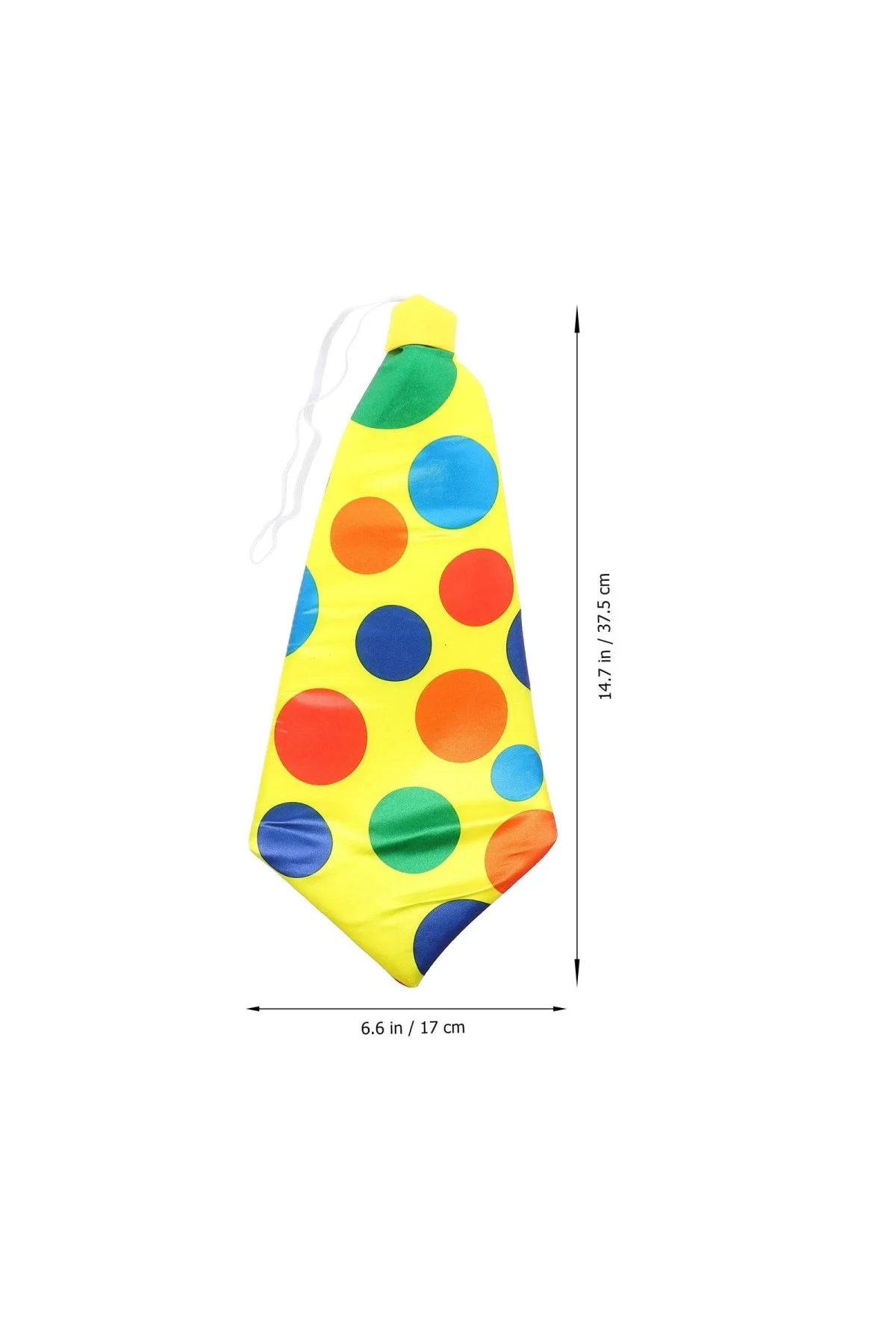 Palyaço Kravatı Lastikli Geniş Kesim 17x37 Cm - Just Cheap Store Görsel 3