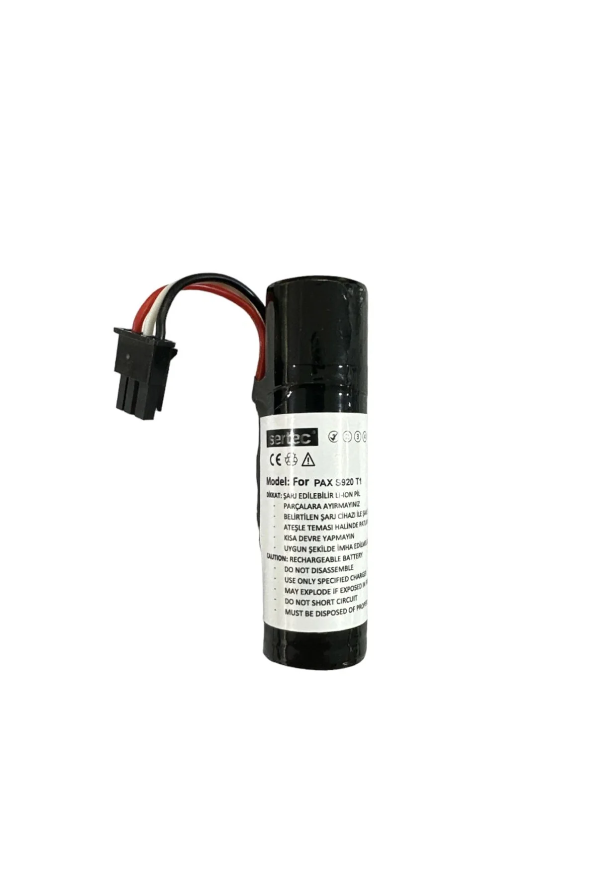Sertec - Pax S920 Pos Uyumlu Batarya