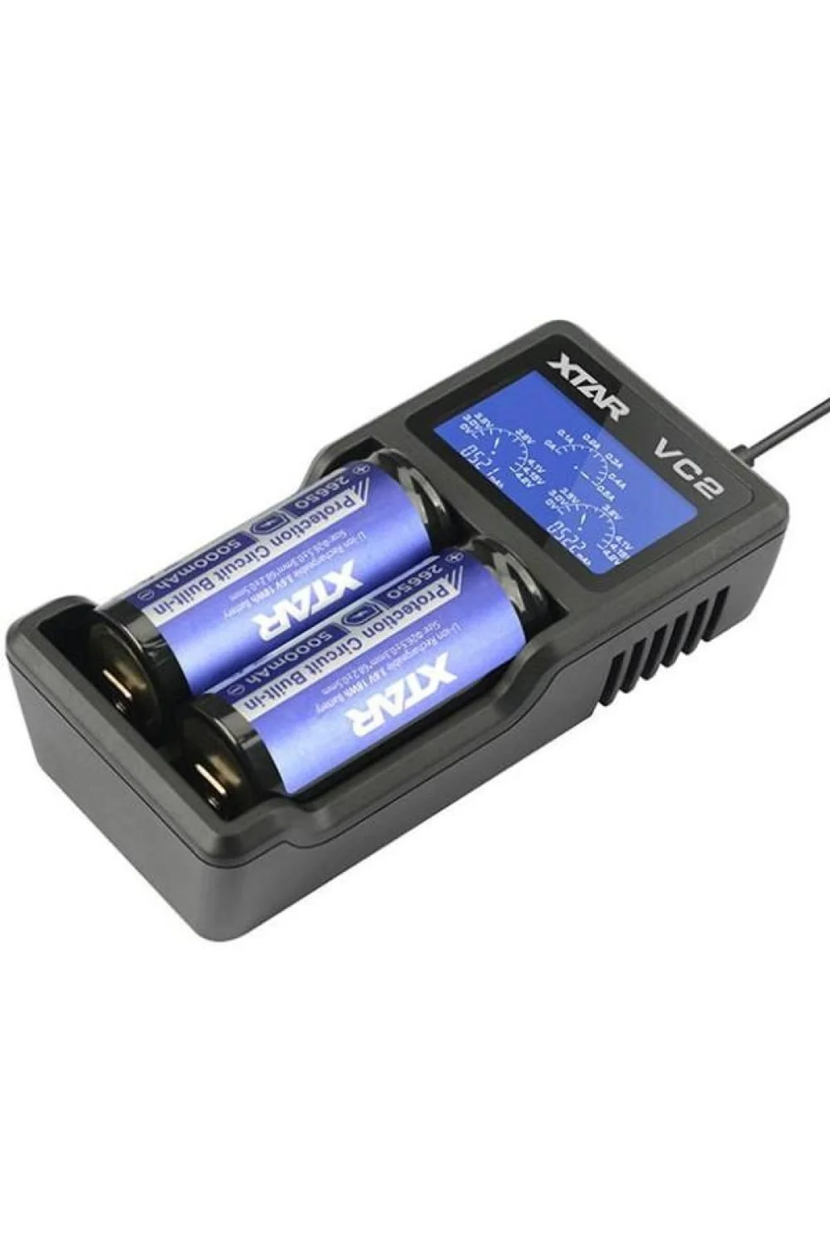 Xtar Vc2 İkili Li-ion Pil Şarj Cihazı