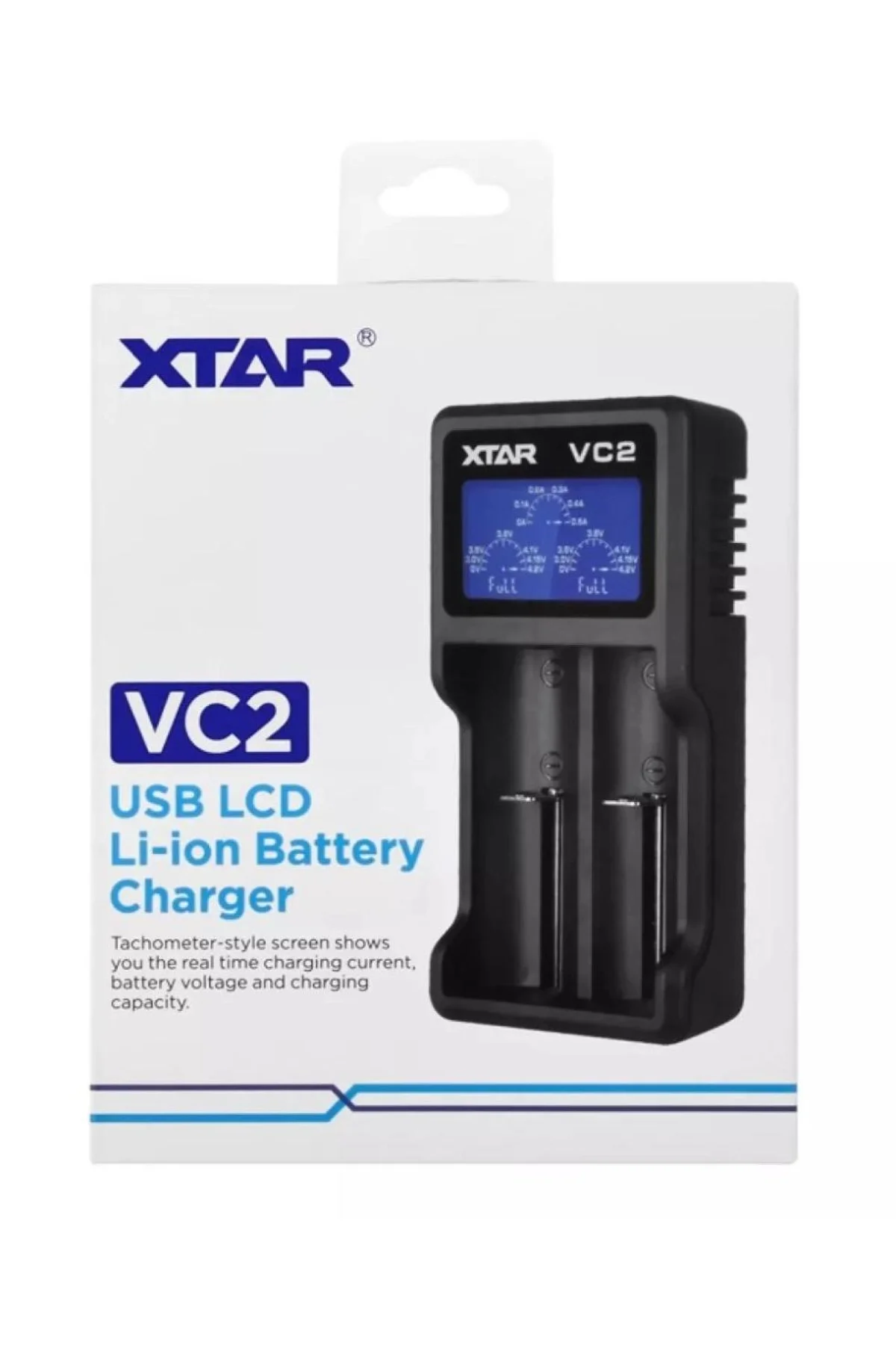 Xtar Vc2 İkili Li-ion Pil Şarj Cihazı - Just Cheap Store Görsel 2