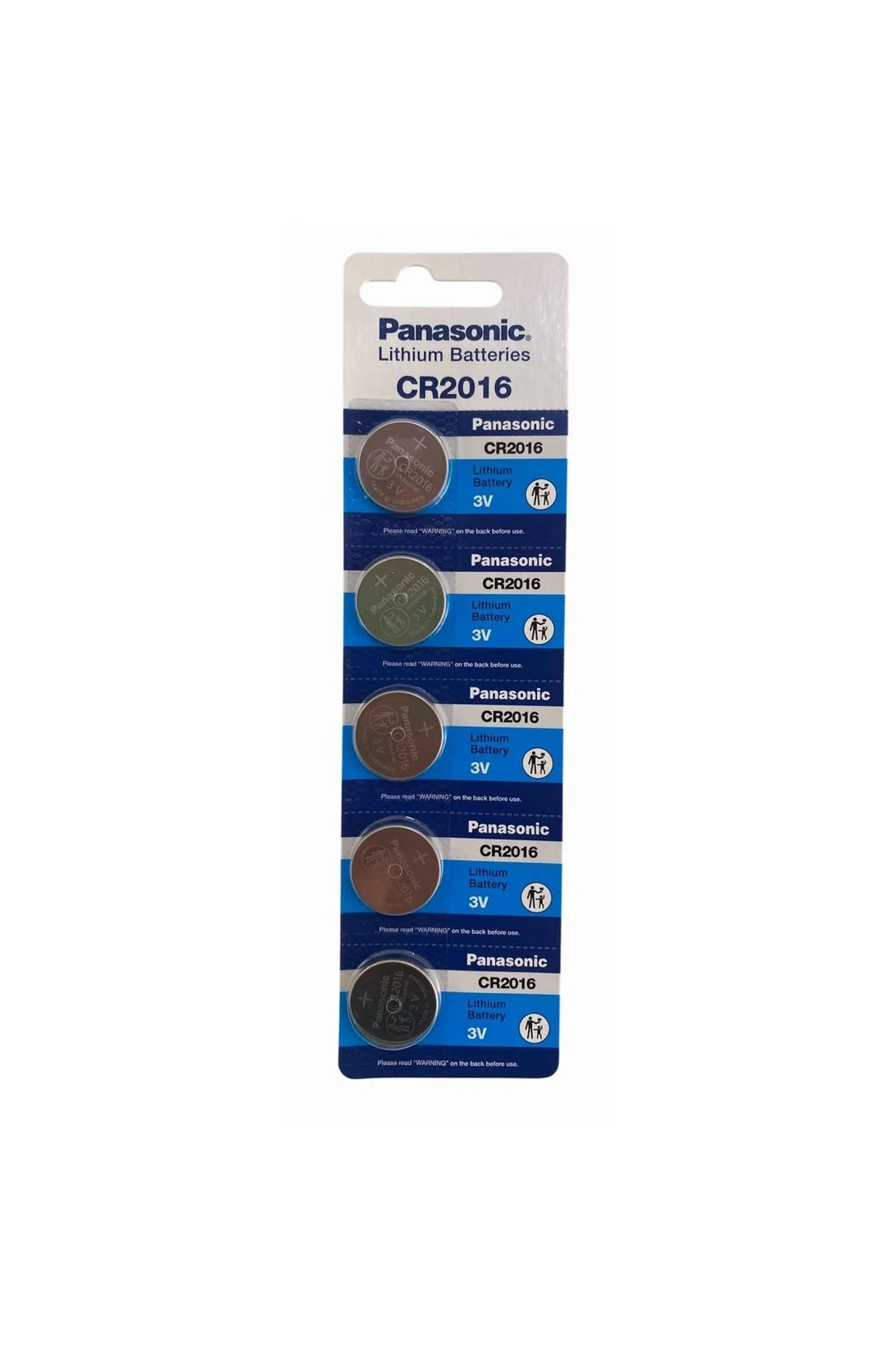 Panasonic Cr2016 3v Lityum Düğme Pil 5’li Kartela 5 Adet