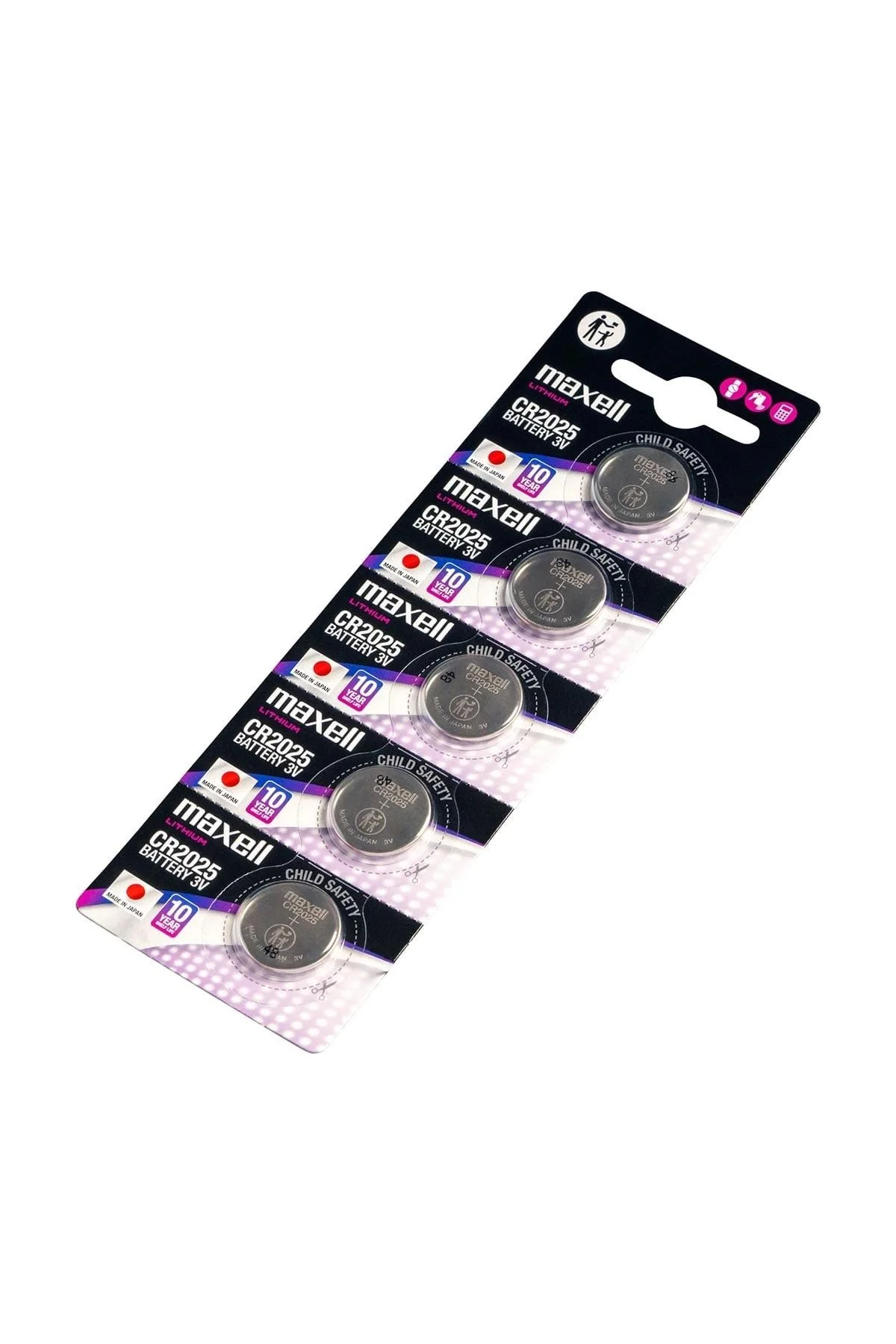 Maxell Cr2025 3v Lityum Bios Baskül Terazi Pili 5’li Kartela 5 Adet - Just Cheap Store Görsel 2