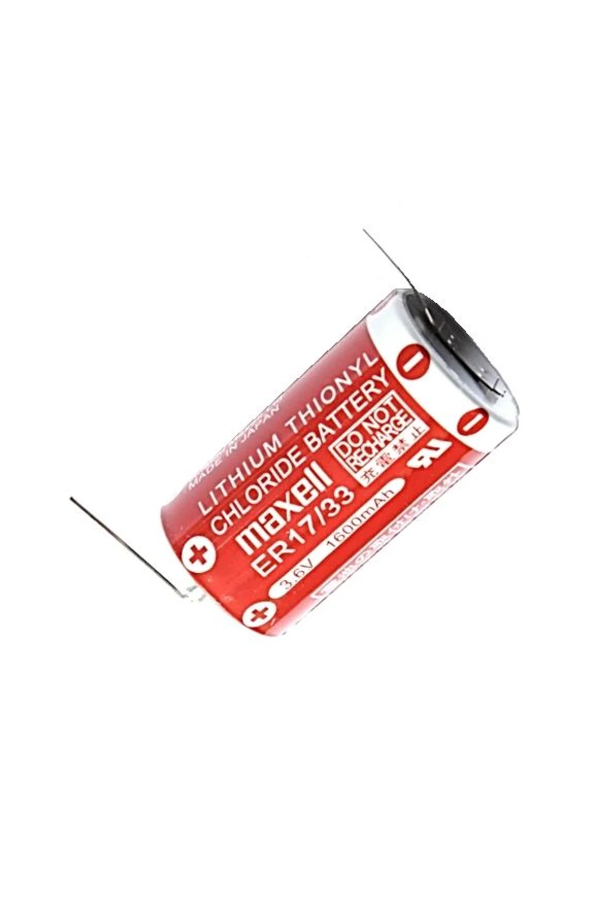 Maxell Er17/33 3.6v 2/3a Size Lithium Pil