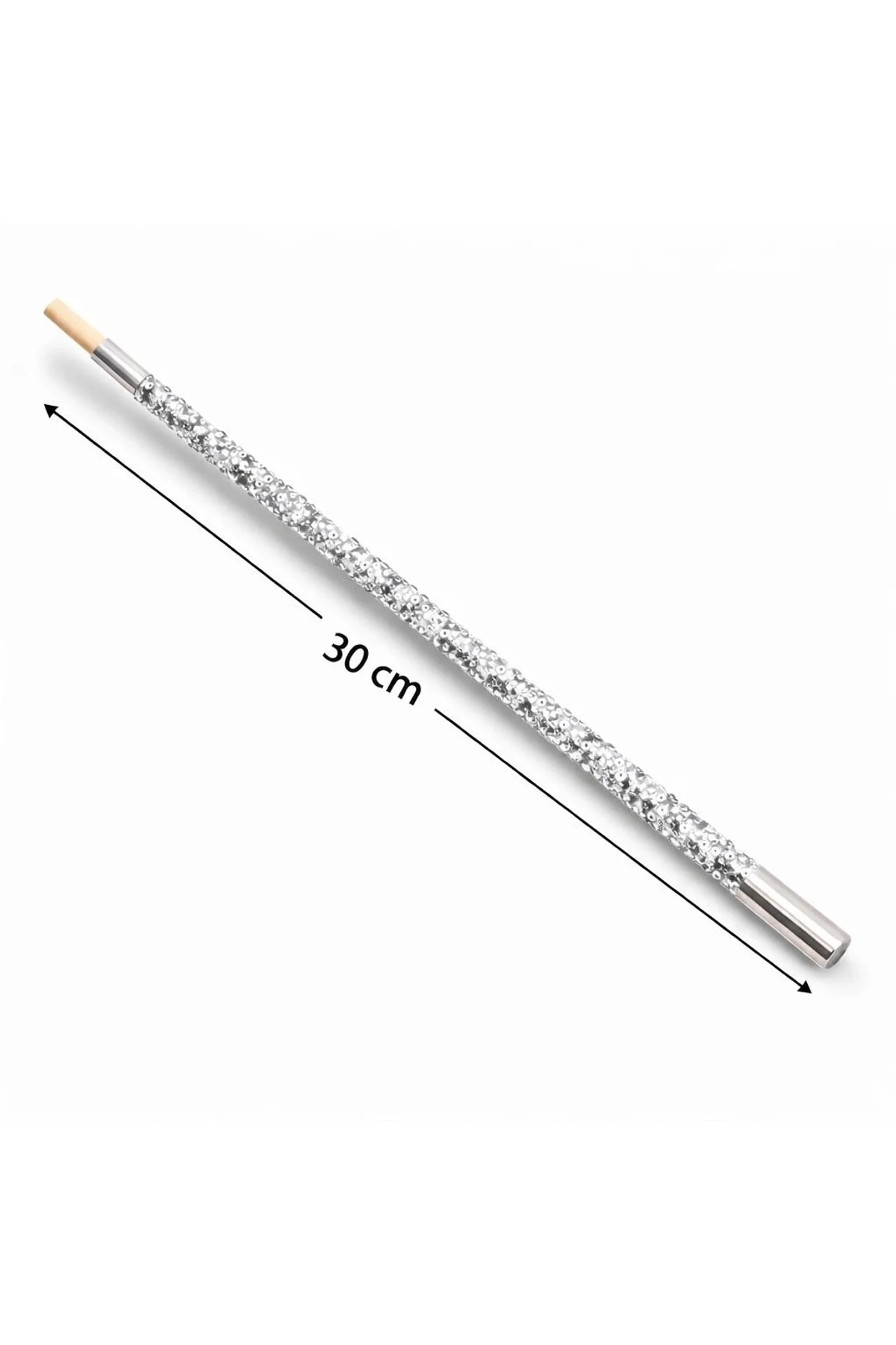 30 Cm Gümüş Payetli Tutacağı – 1920’ler Gatsby Parti Aksesuarı - Just Cheap Store Görsel 2