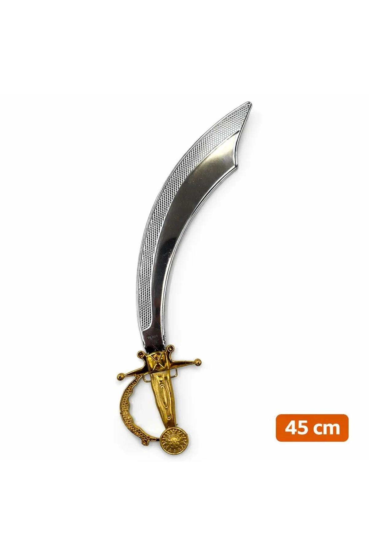 Parlak Metal Görünümlü Plastik Korsan Kılıcı 45 Cm - Just Cheap Store Görsel 3