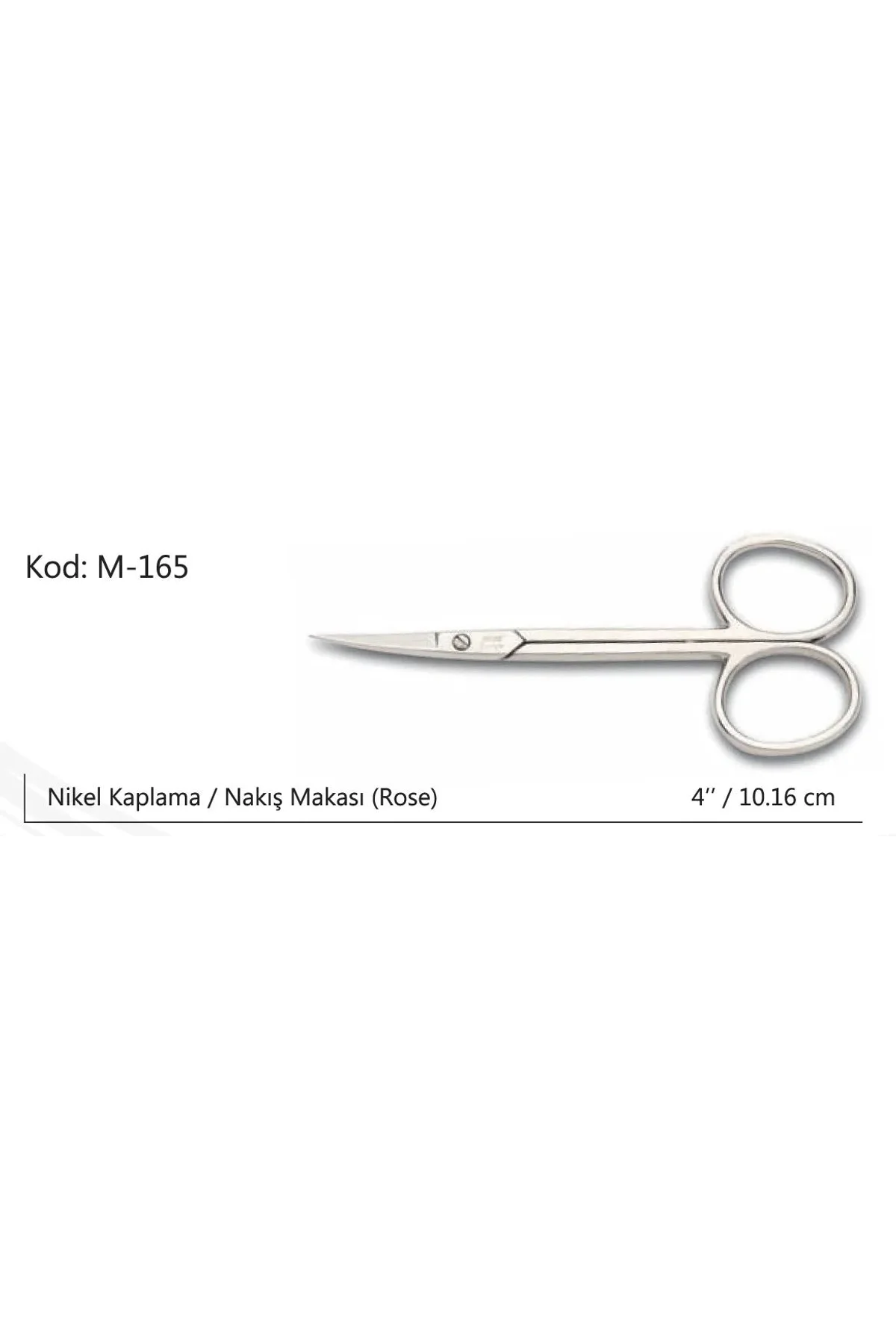 Europe Nakış Makası Süper Kalite No:4 10,16 Cm