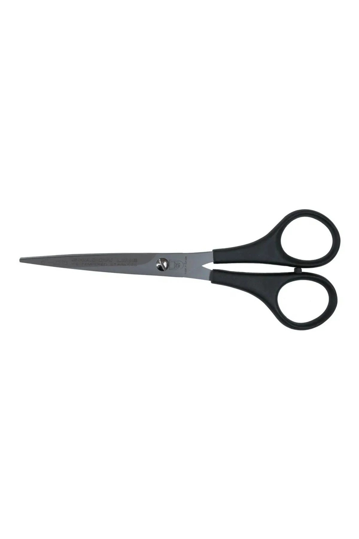 2215 M-528 Plastik Saplı Düz Makas No: 6 İnç / 15,24 Cm - Paslanmaz Çelik